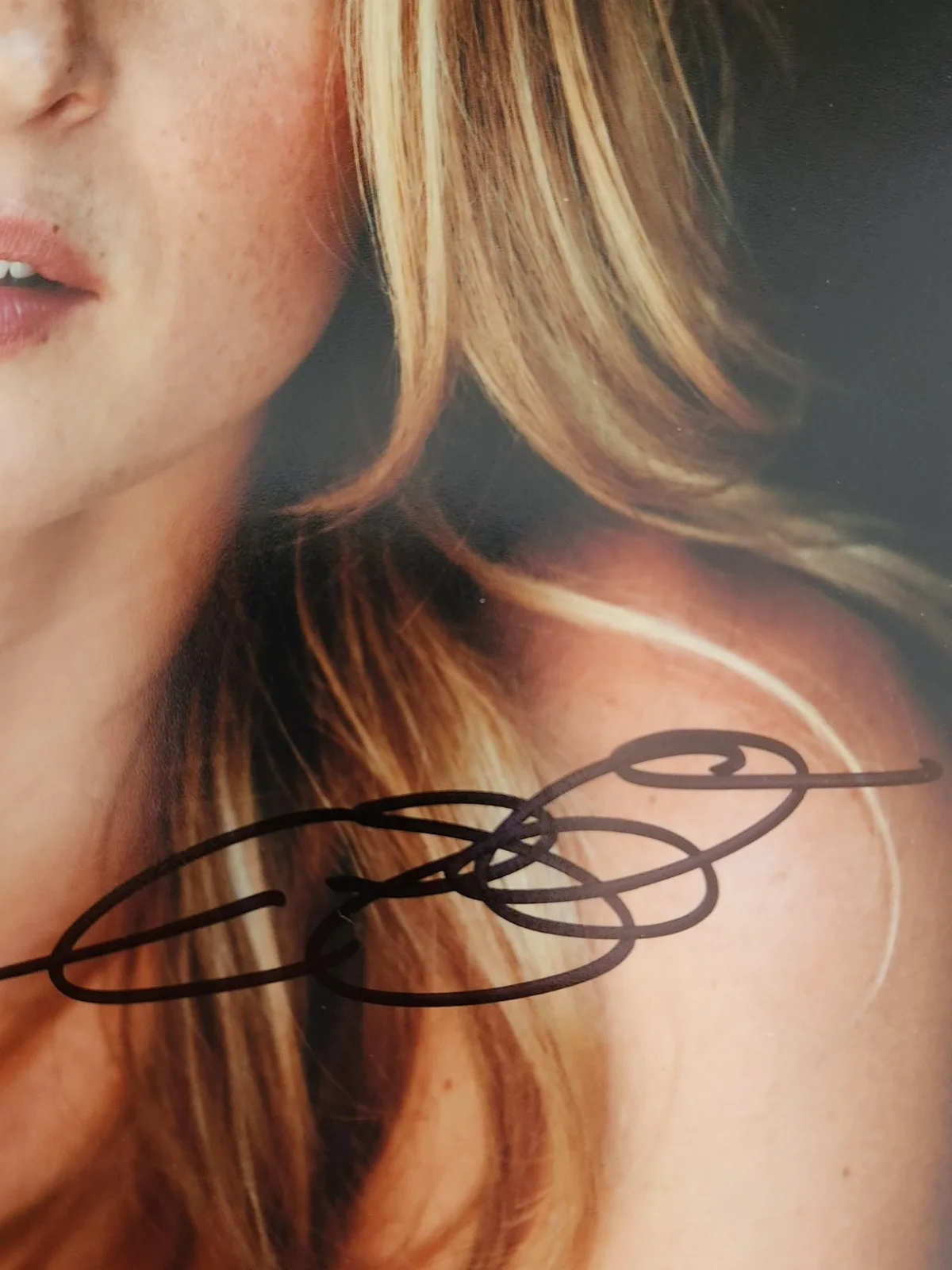 Emily Baldoni Signed Autographed 8x10" Photograph AW COA Coherence Sexy Portrait, image 2
