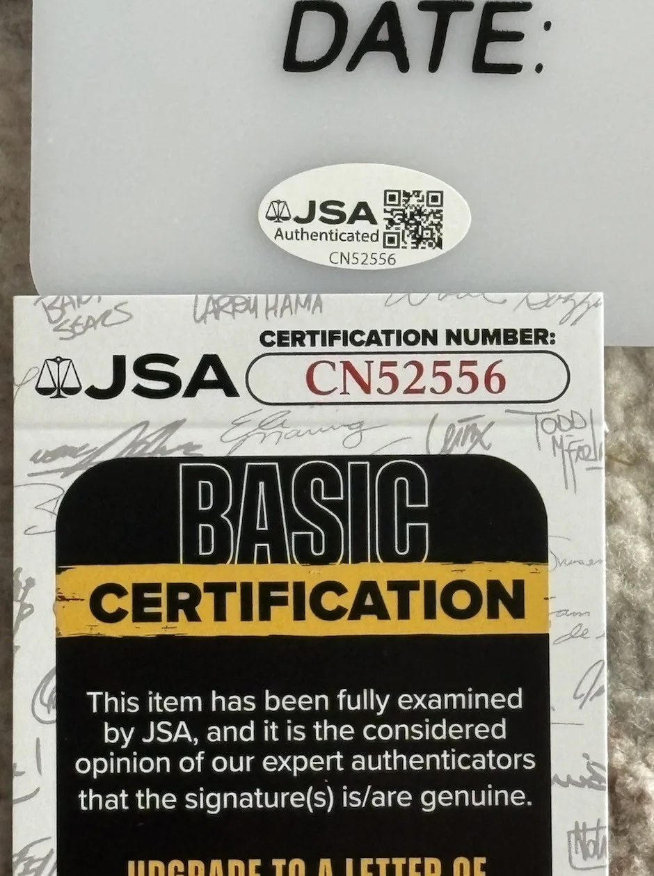 Jesse Eisenberg — Jesse Eisenberg Signed Autographed Directors Clapper A Real Pain Director JSACOA, изображение 4