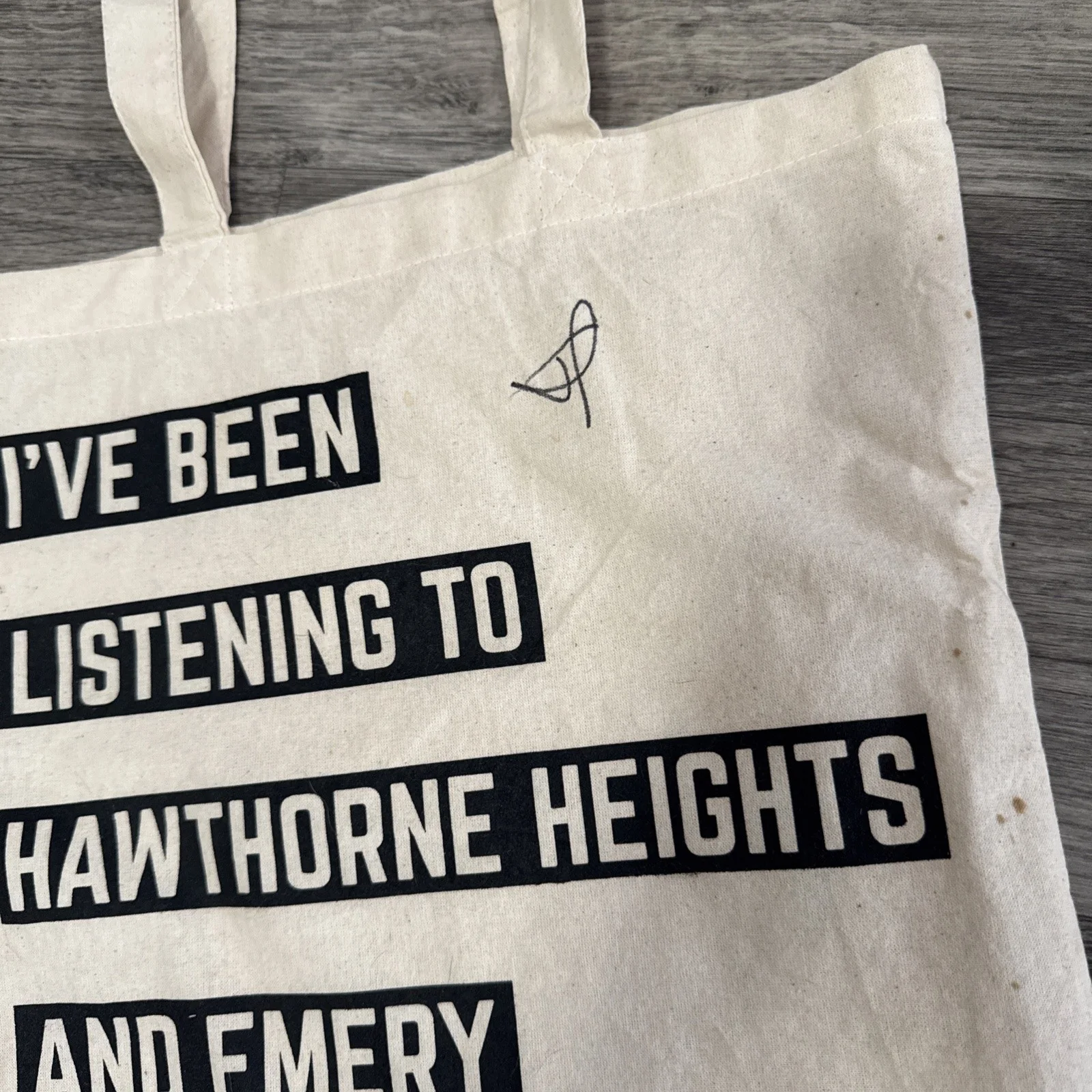 Hawthorne Heights And Emery Signed Poster And Concert Items, изображение 3