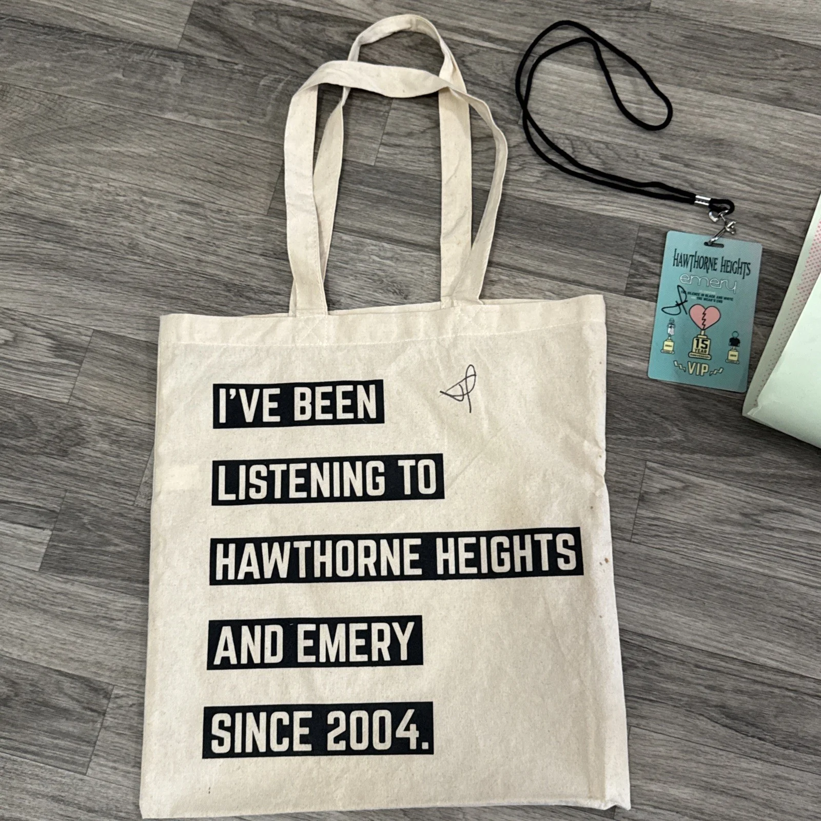 Hawthorne Heights And Emery Signed Poster And Concert Items, изображение 5