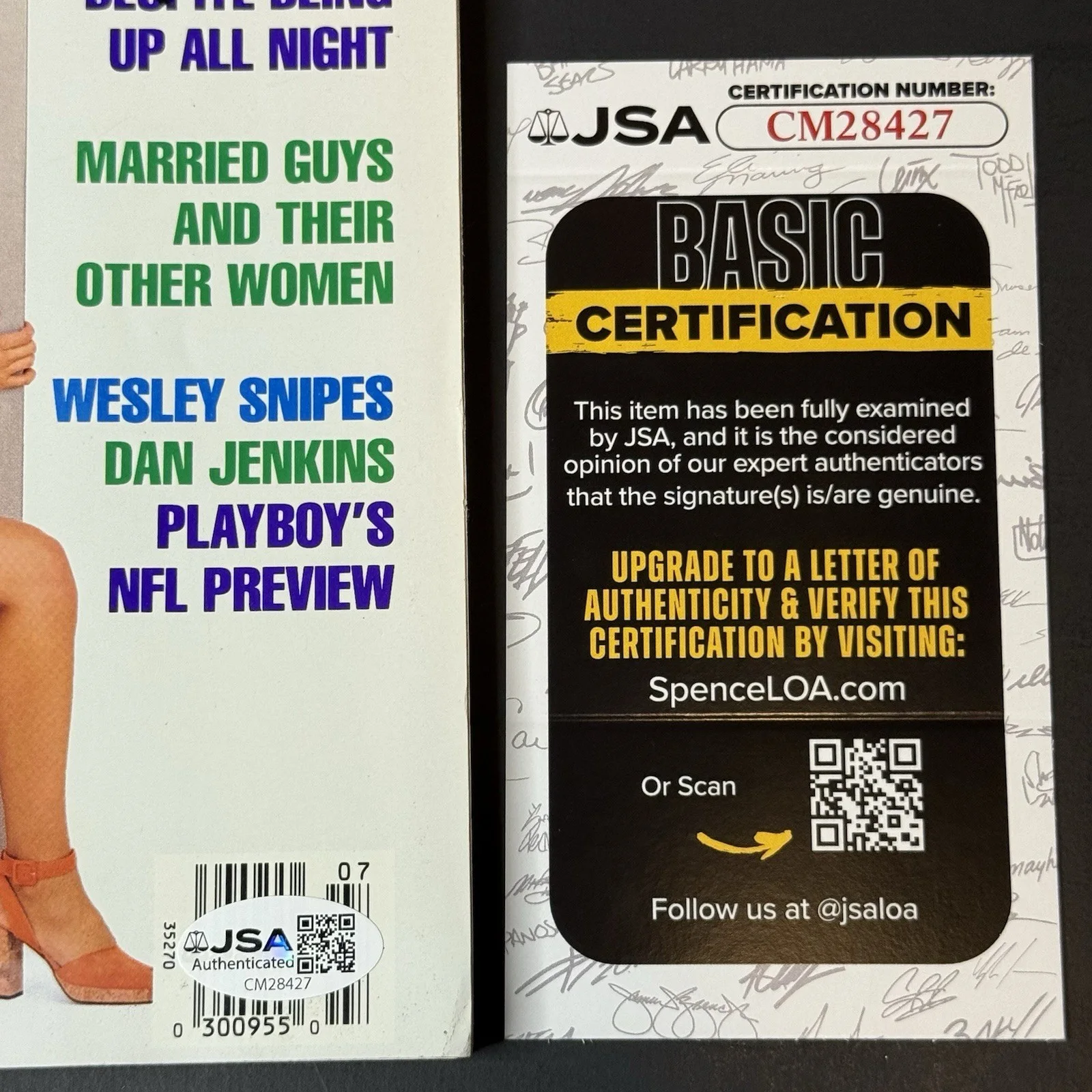 Jerry Seinfeld — Jerry Seinfeld Signed Playboy Autographed Full Magazine Actor Comedian JSA COA, изображение 3