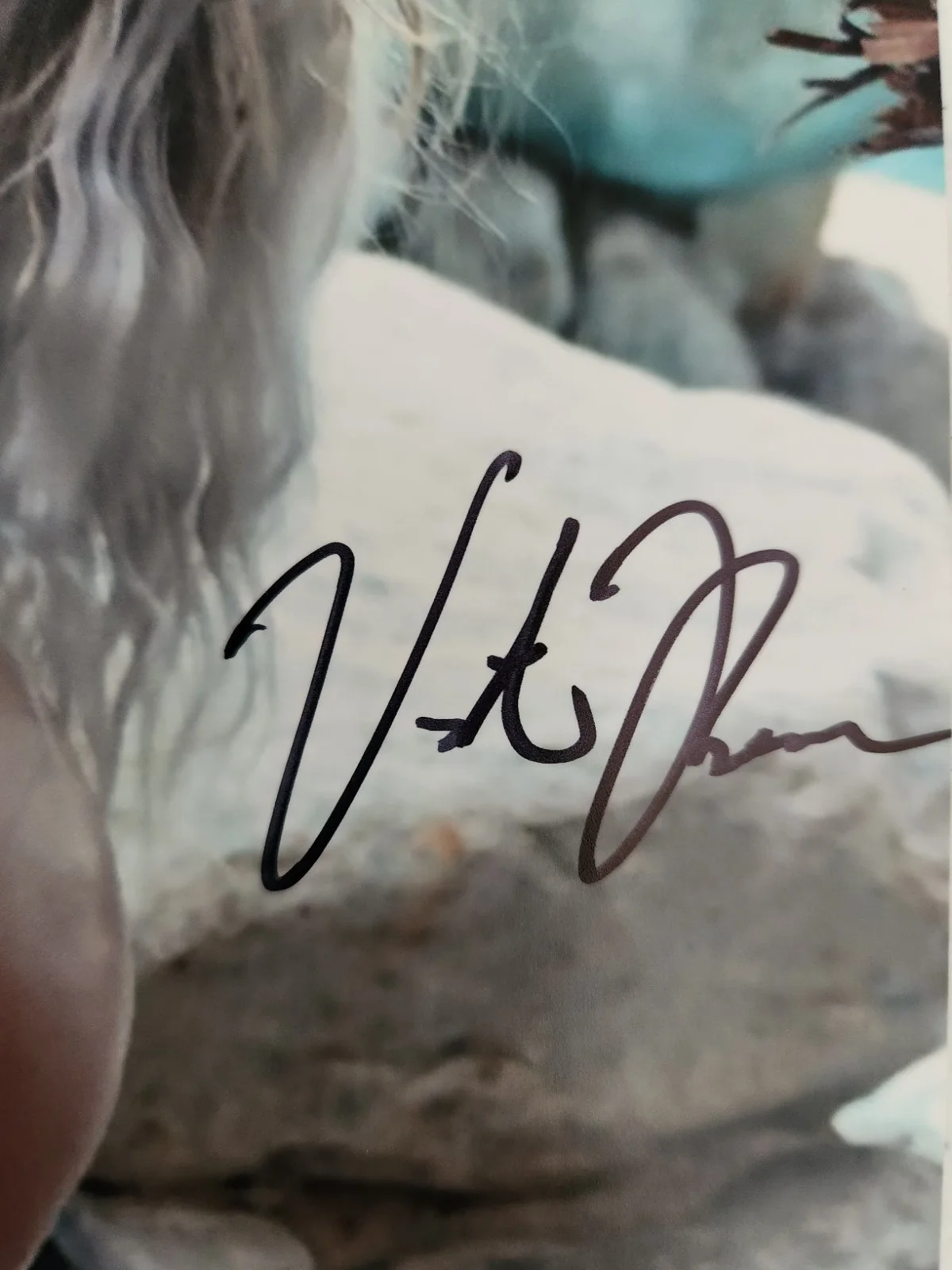 Victoria Rose Signed Autographed 8x10" Photograph AW COA Model Sexy Portrait, изображение 2