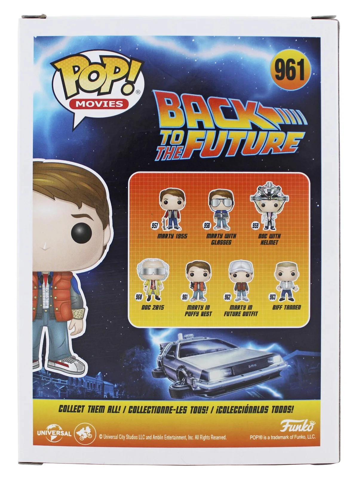 Michael J. Fox — Michael J. Fox Back To The Future Signed #961 Funko Pop Vinyl Figure BAS, изображение 5