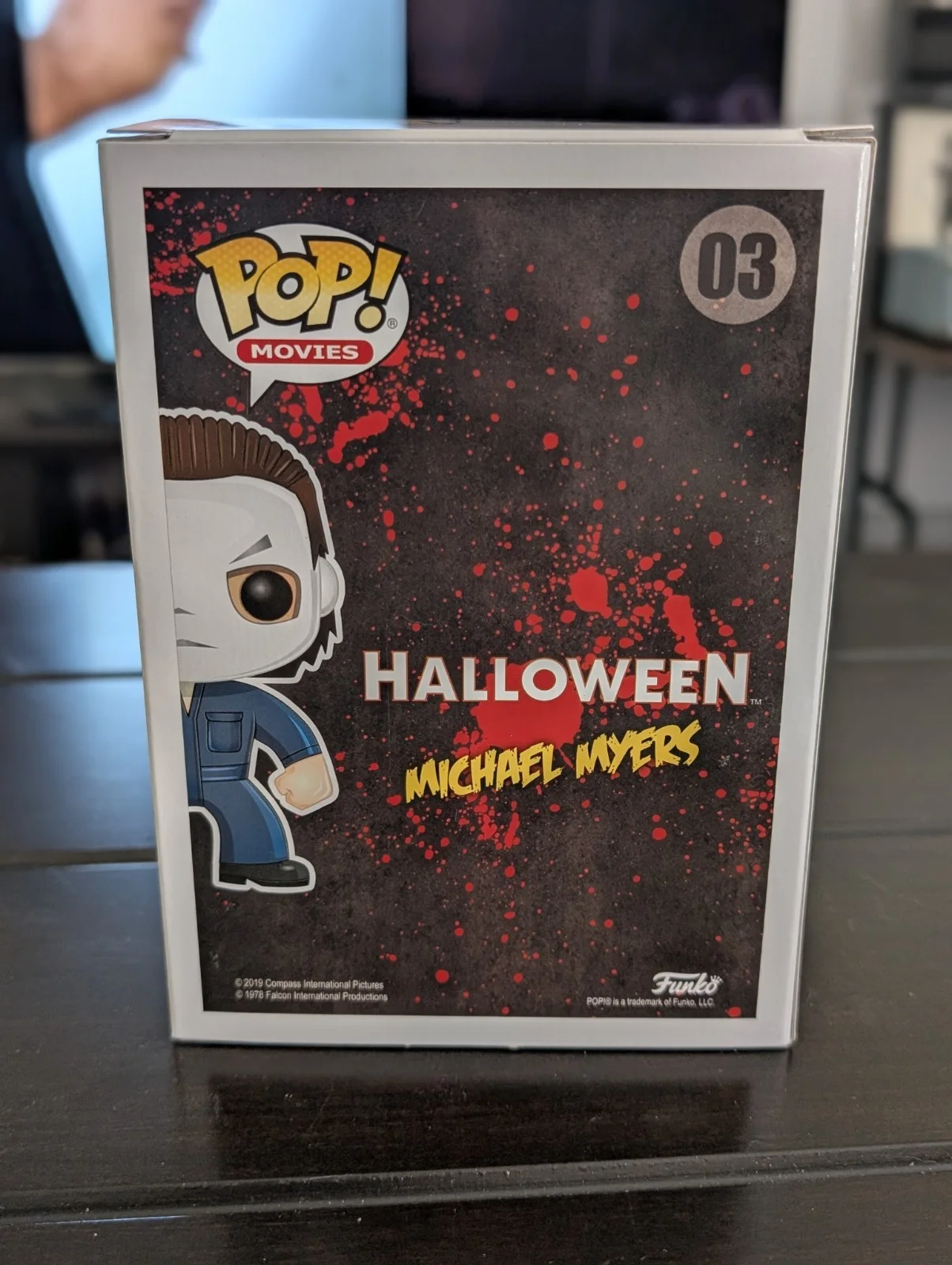 John Carpenter — John Carpenter signed and Certified Michael Myers Funko Pop #03 JSA COA, изображение 4