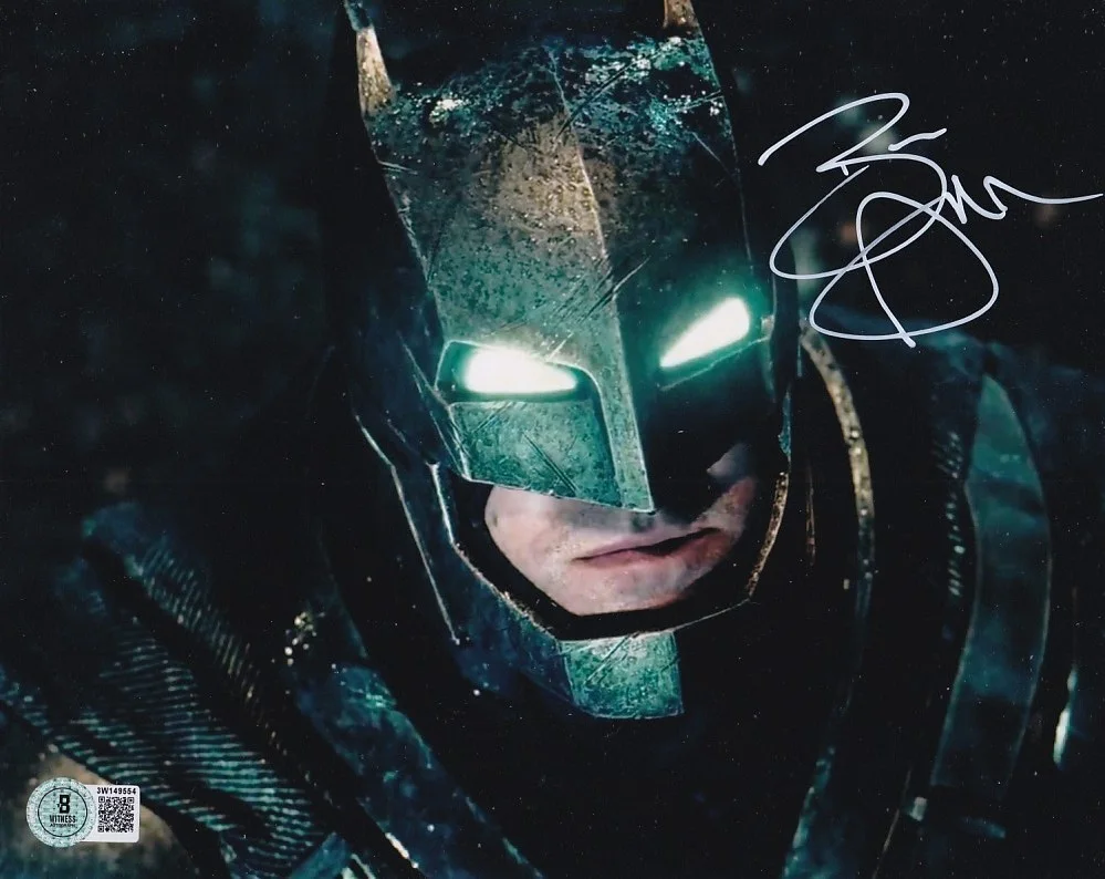 BEN AFFLECK SIGNED AUTOGRAPH 8X10 PHOTO BATMAN JUSTICE LEAGUE - BAS, изображение 2