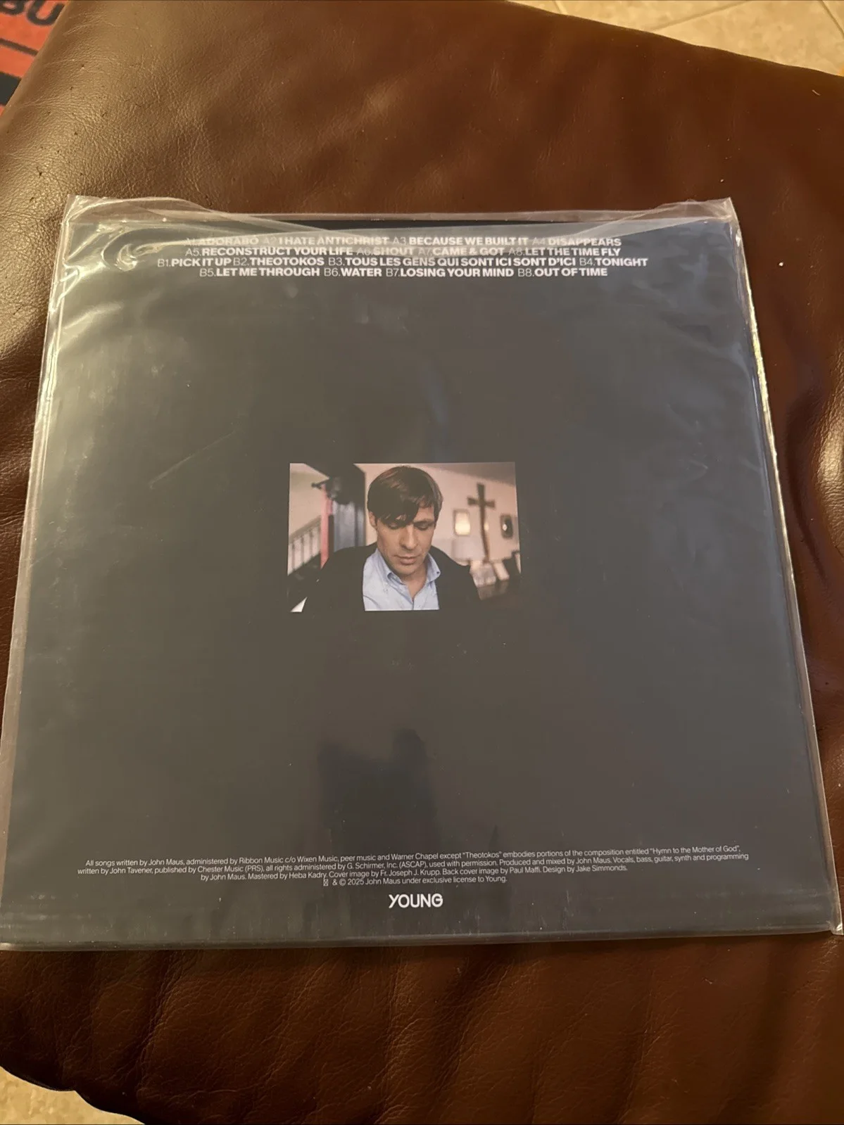 SIGNED John Maus Later Than You Think Album Vinyl LP w Drawing Rough Trade NEW, изображение 2