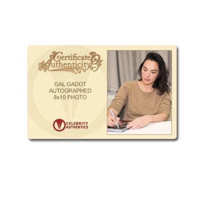 Gal Gadot — Gal Gadot Autograph 2020 Wonder Woman 84 Warrior 8x10 Photo Celebrity Authentics, изображение 2