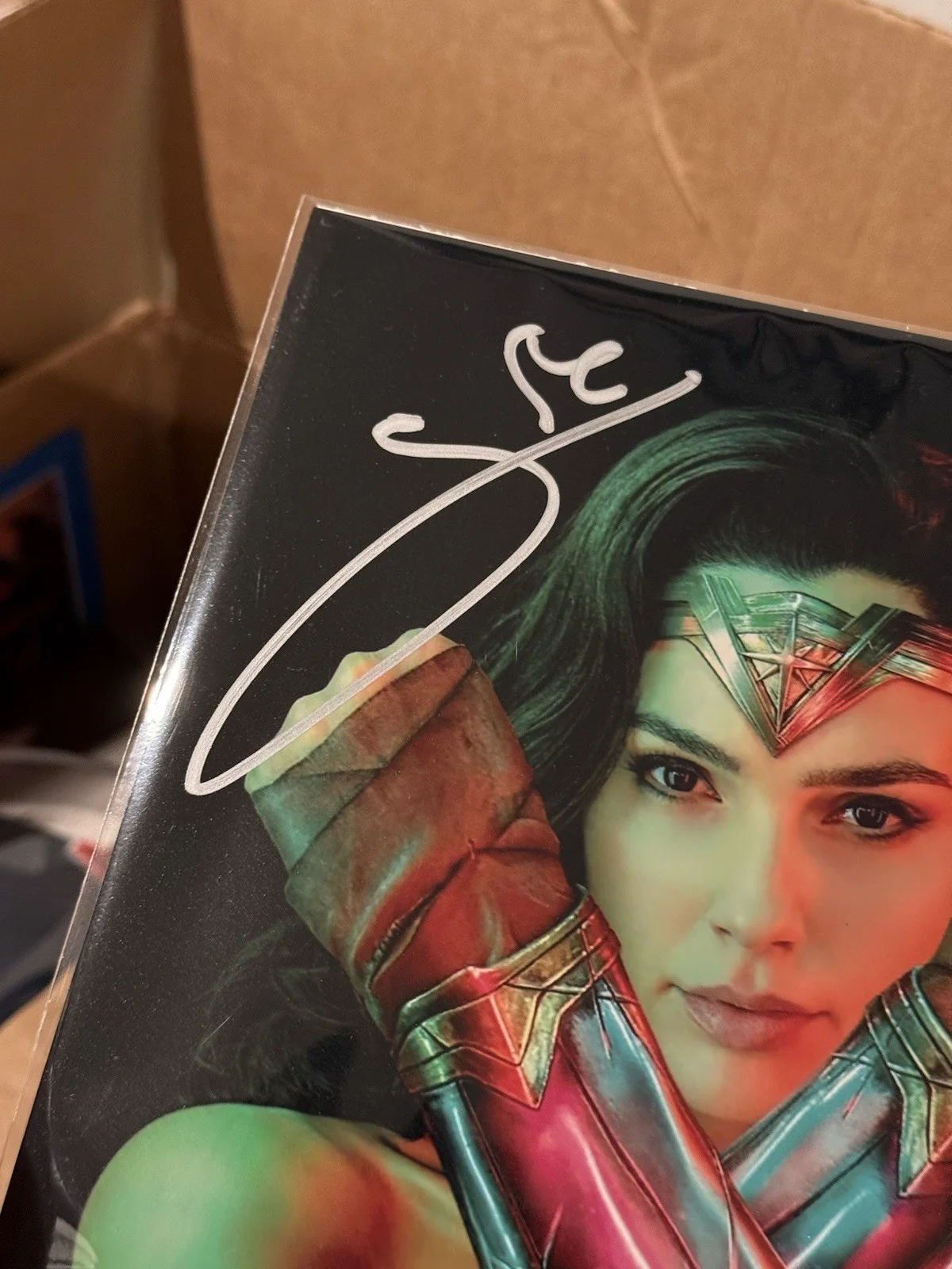 Gal Gadot — Gal Gadot Autograph 2020 Wonder Woman 84 Warrior 8x10 Photo Celebrity Authentics, изображение 4