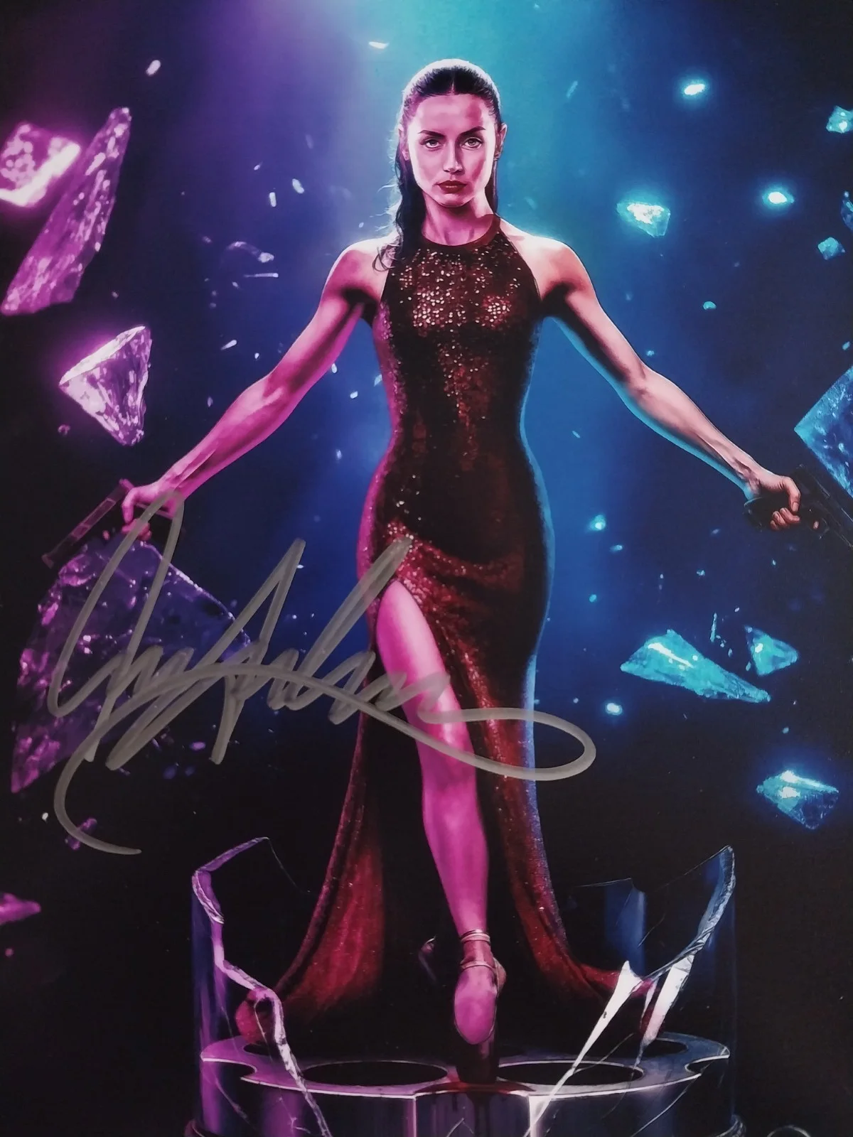 Ana de Armas — New Ana de Armas Autographed 8x10 Photo Original Ballerini Athentic LOA