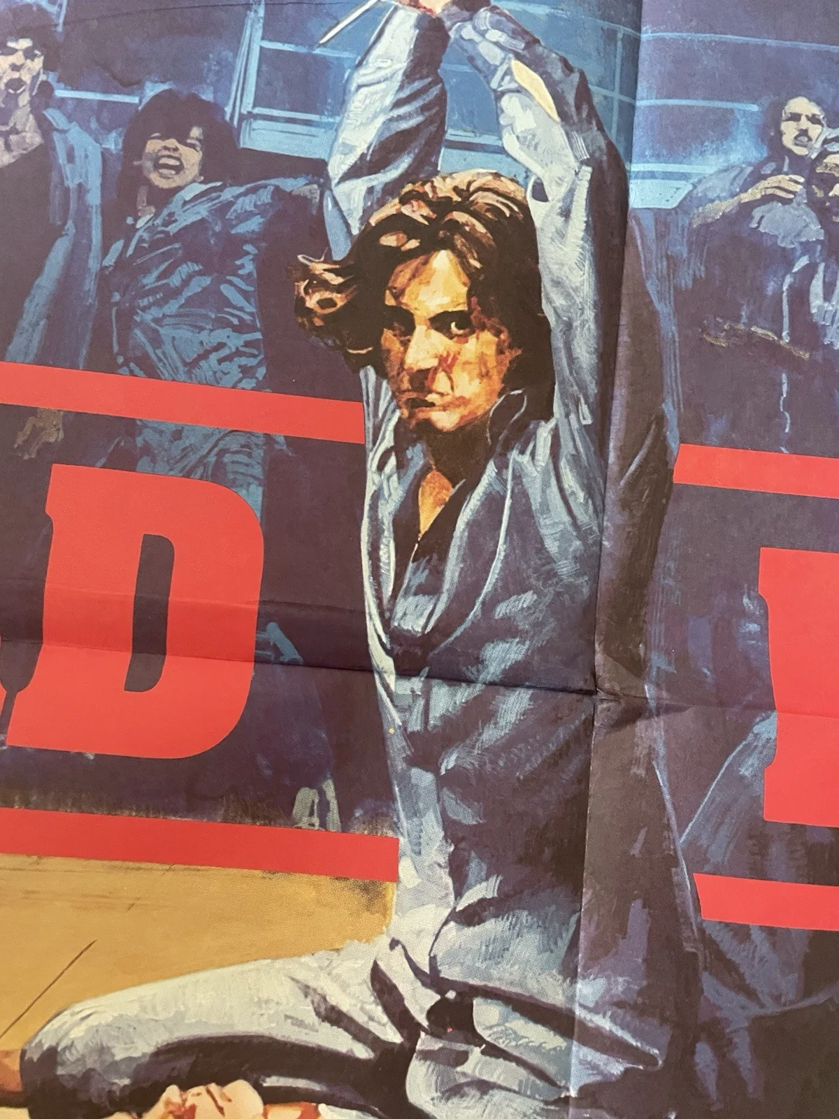 BAD BOYS ORIGINAL UK QUAD FILM POSTER 1983 SEAN PENN, изображение 2