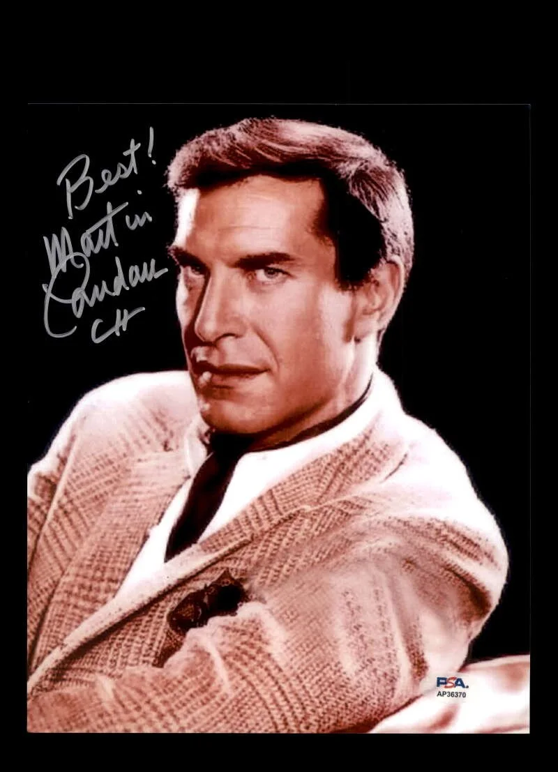 Martin Landau — Martin Landau PSA DNA Coa Signed 8x10 Photo Autograph