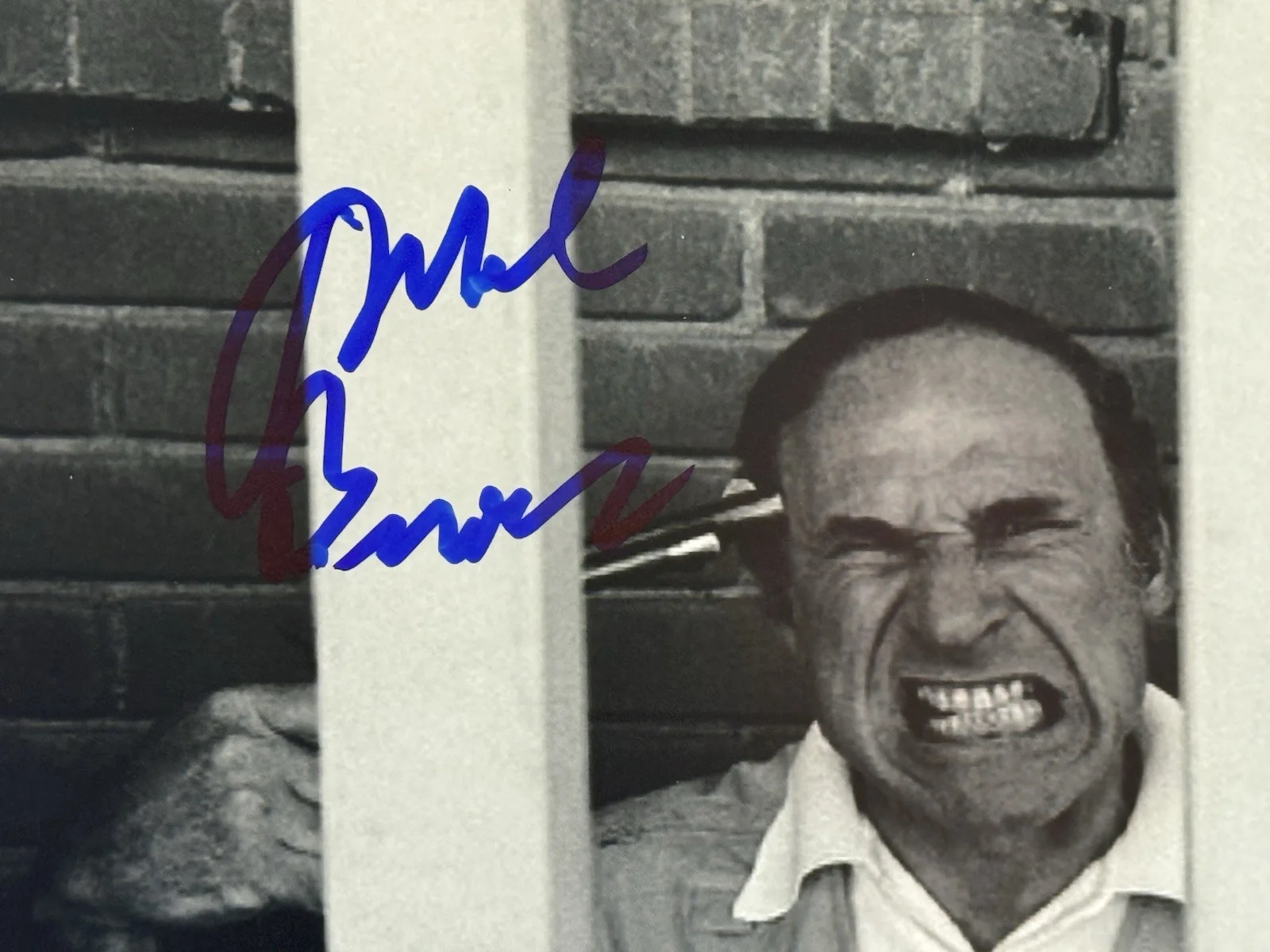 Mel Brooks — Mel Brooks signed Photo 8x10 inch candid b&w image beckett coa, изображение 2
