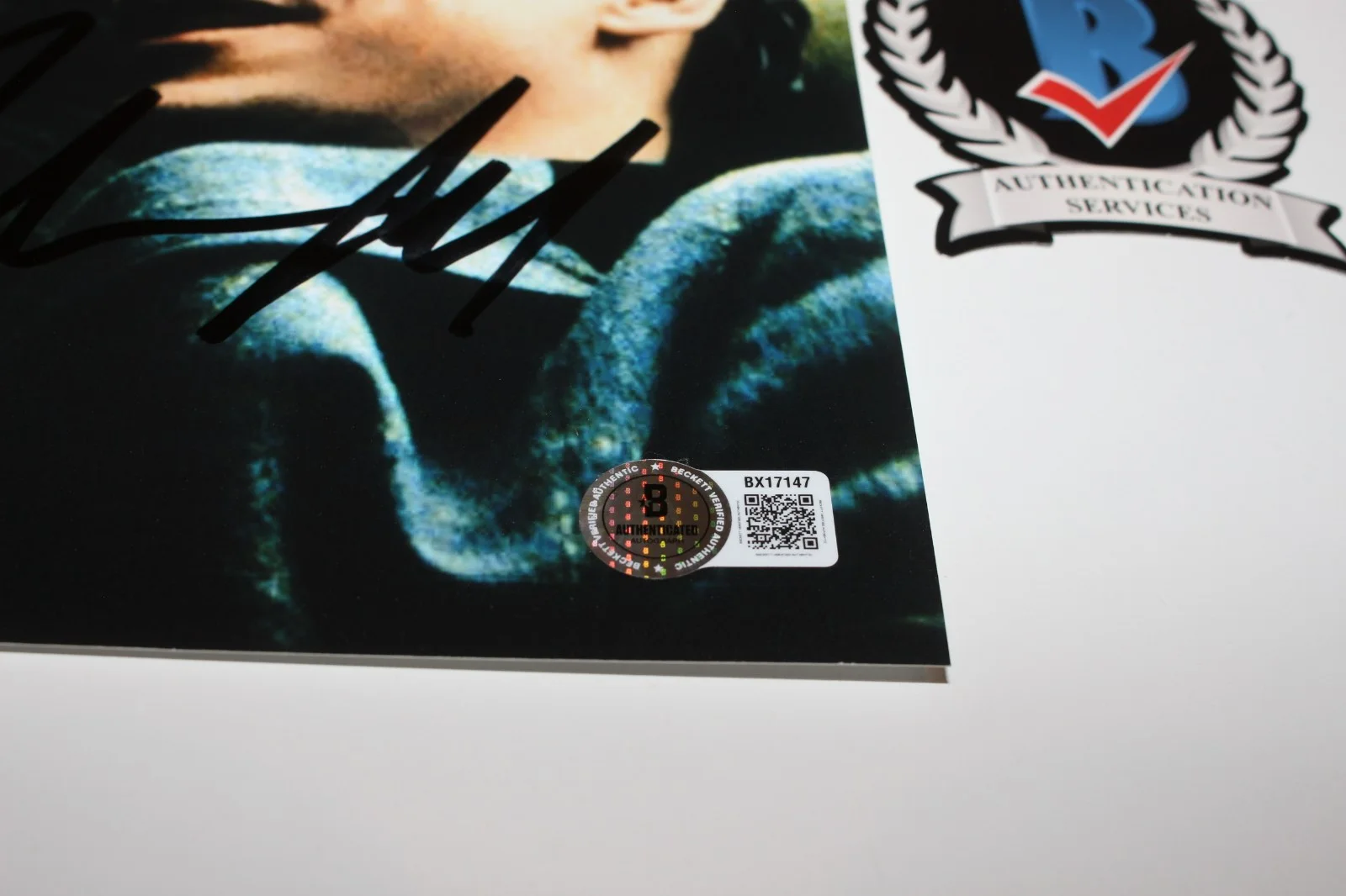 JULIAN SCHNABEL SIGNED THE DIVING BELL AND THE BUTTERFLY MOVIE POSTER BECKETT, изображение 2
