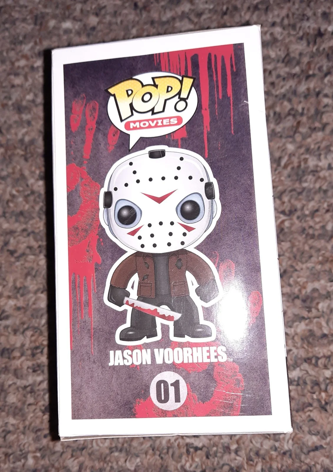 Kane Hodder — Kane Hodder Signed Funko Pop! Jason Voorhees 01 Figure Friday the 13th, image 4