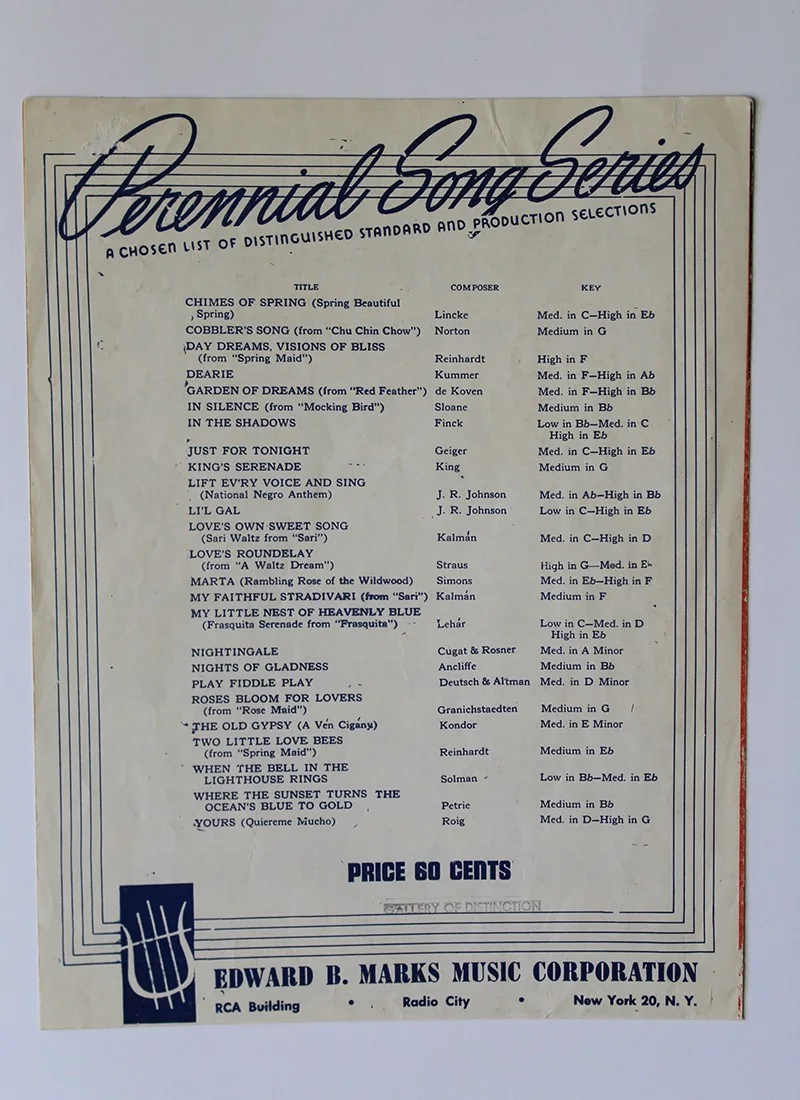 Bob Hope — BOB HOPE - Autograph / Signed Vintage Sheet Music - "MANHATTAN", изображение 2