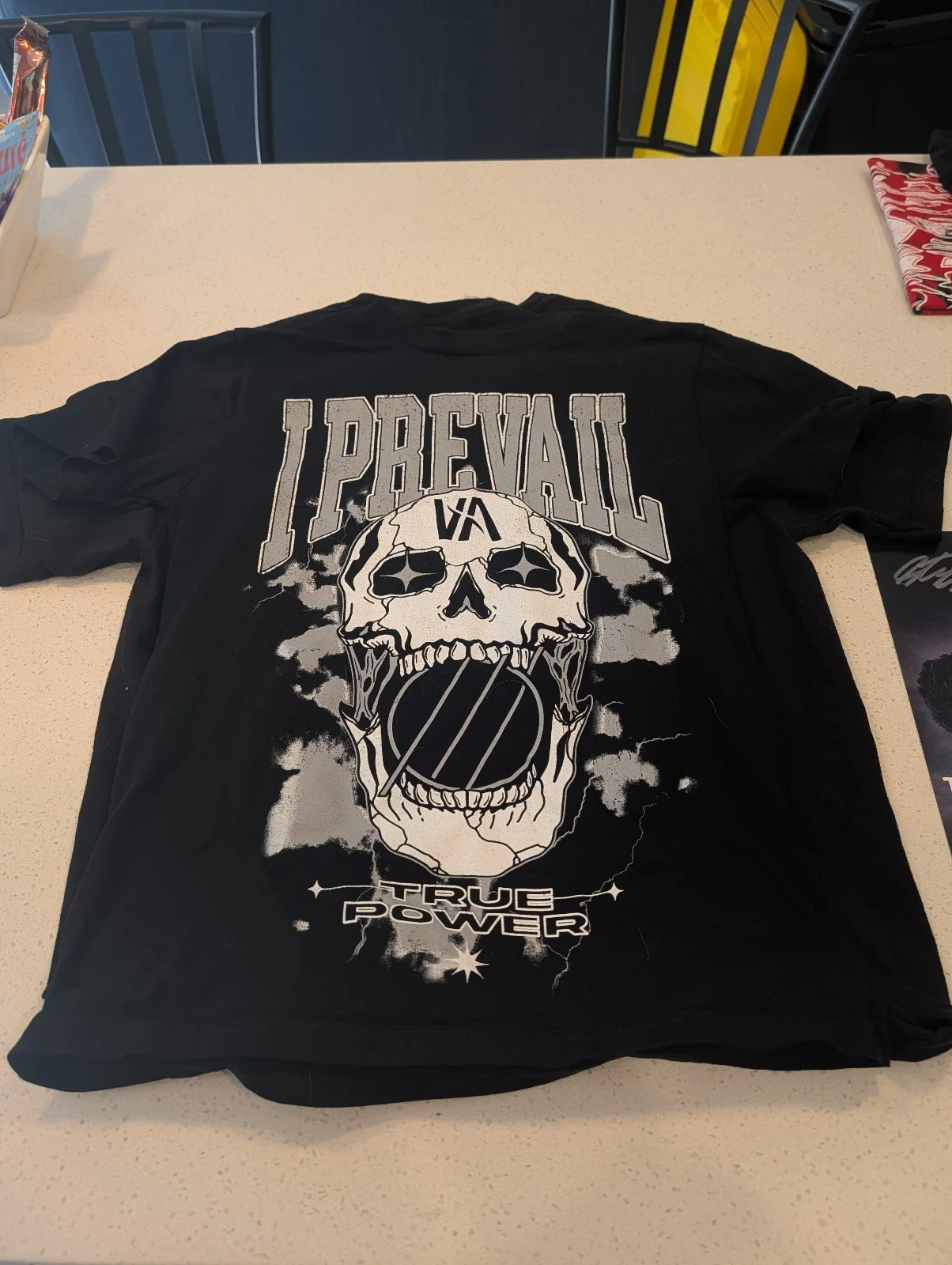 I Prevail Merch Signed True Power poster, tote bag, banner, picks, patch, shirts, image 4