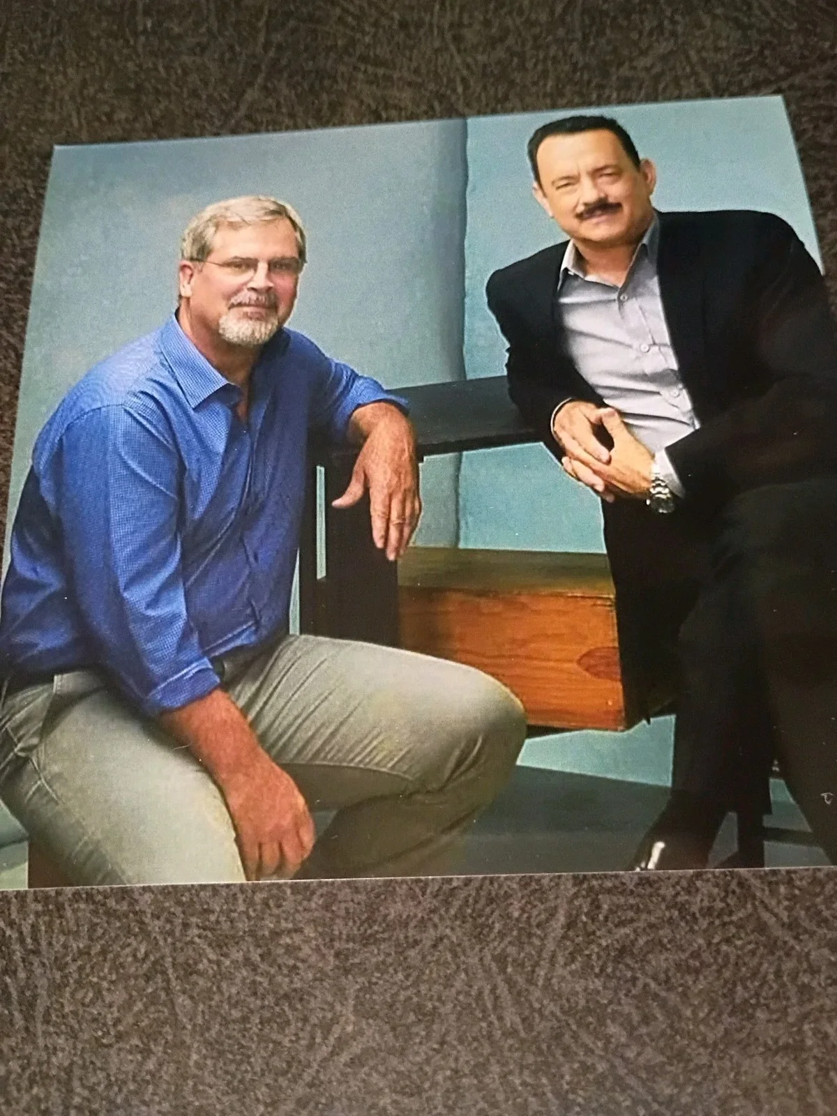 CAPTAIN RICHARD PHILLIPS — CAPTAIN RICHARD PHILLIPS Hand Signed Cut + Photo TOM HANKS- HIJACKING MV MAERSK, изображение 3
