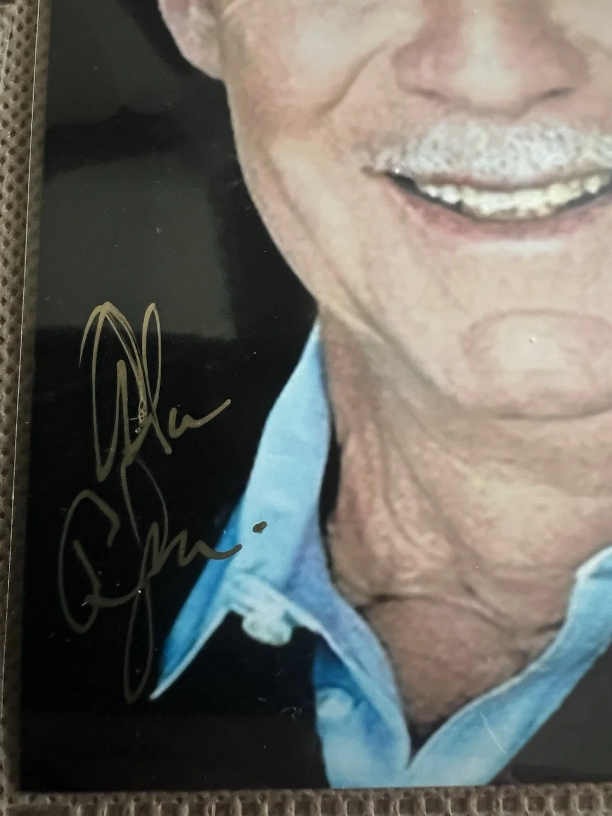 Alan Oppenheimer — ALAN OPPENHEIMER Signed 4x6 Color Photo He man, image 2