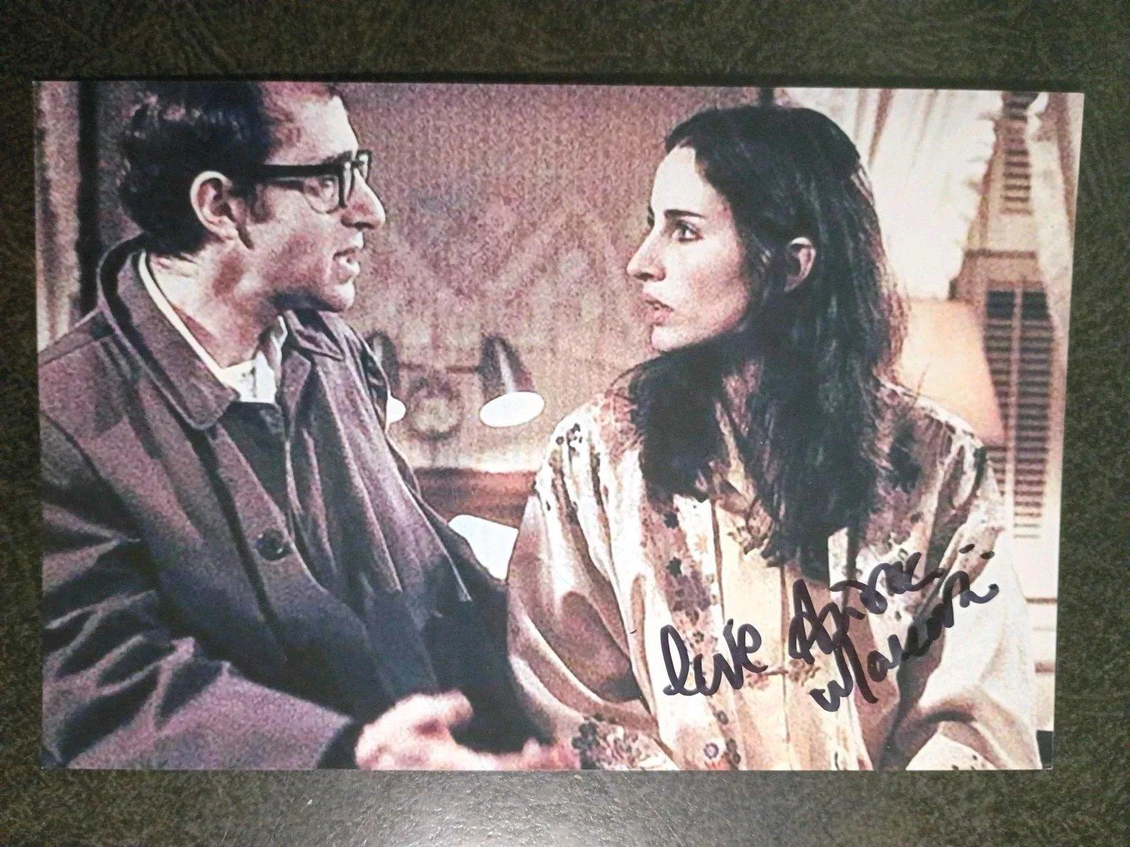 ANDREA MARCOVICCI — ANDREA MARCOVICCI 2 Hand Signed Autograph 4X6 Photo S = BEAUTIFUL ACTRESS, изображение 2