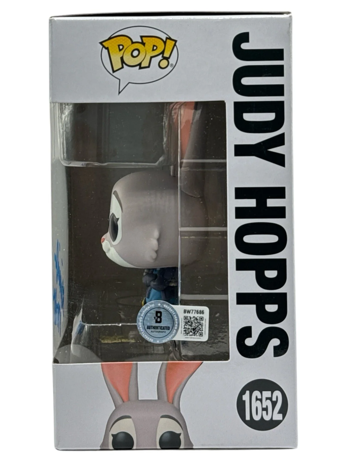 Ginnifer Goodwin — Ginnifer Goodwin Autograph Signed Zootopia 2 Judy Hopps Funko Pop Beckett COA, изображение 5