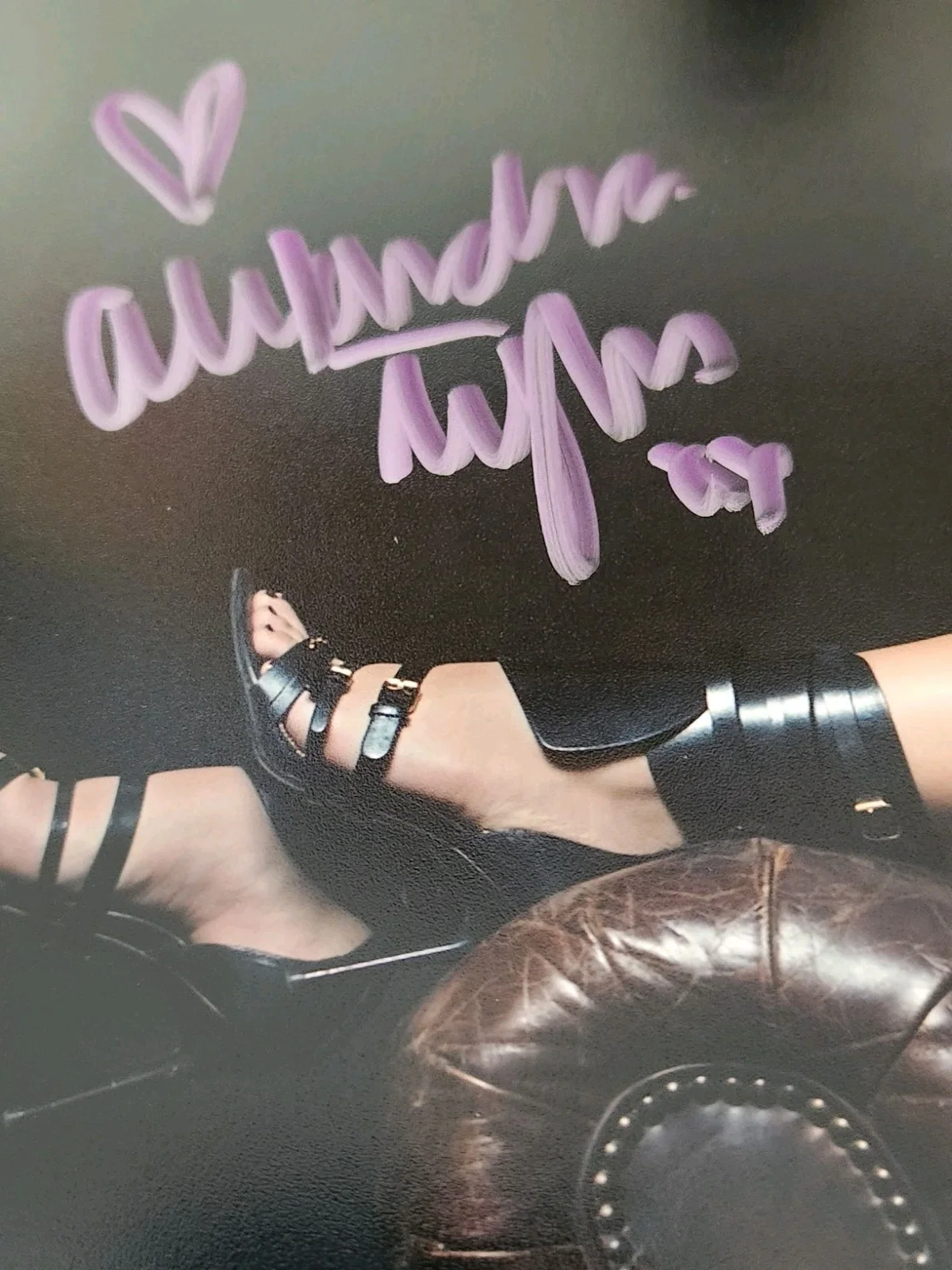 Alexandra Tyler Signed Autographed 8x10" Photograph AW COA Playboy April 2015, изображение 2
