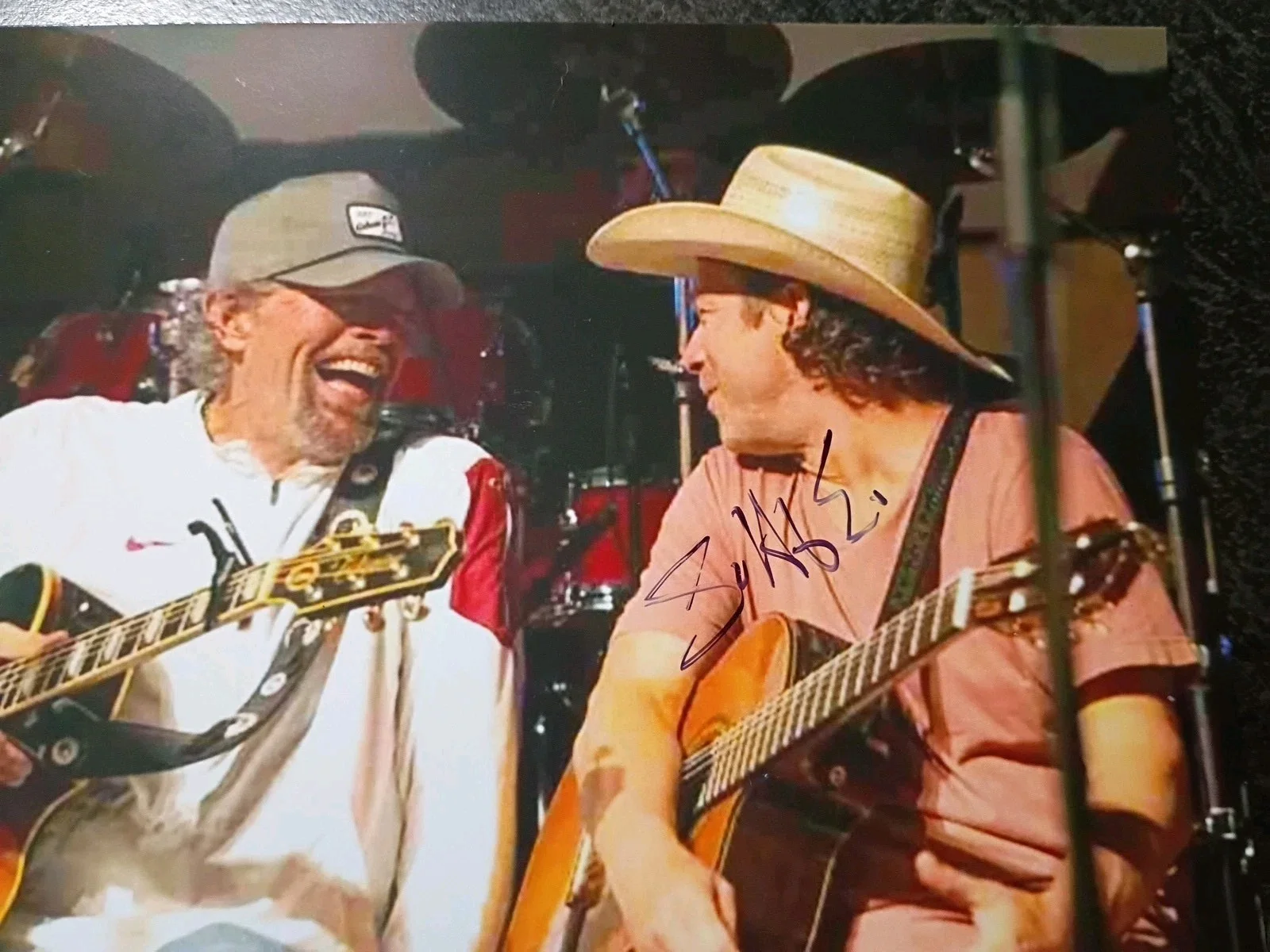 SCOTTY EMERICK 2 Hand Signed Photo S - SONGWRITTER 4 TOBY KEITH -I LOVE THIS BAR, image 3