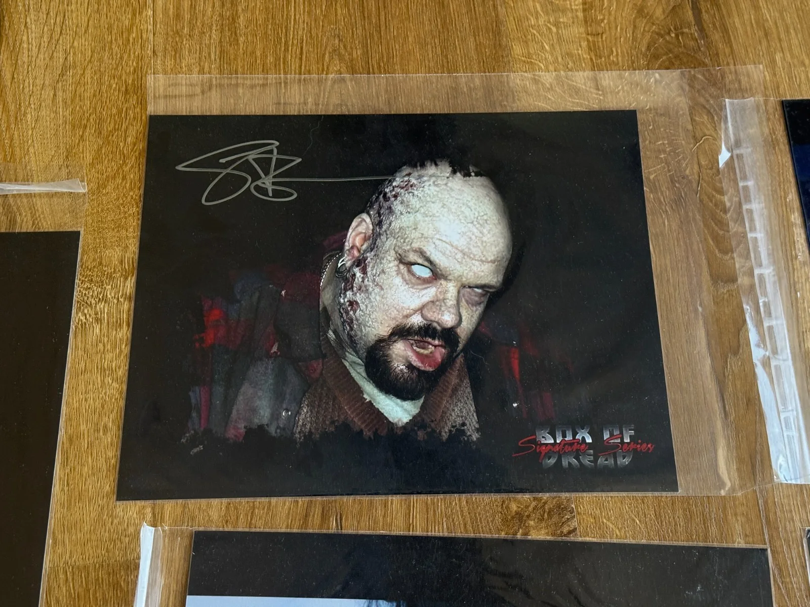 Lot of Signed 8"x10" Photographs from Box Of Dread Signature Series, изображение 4