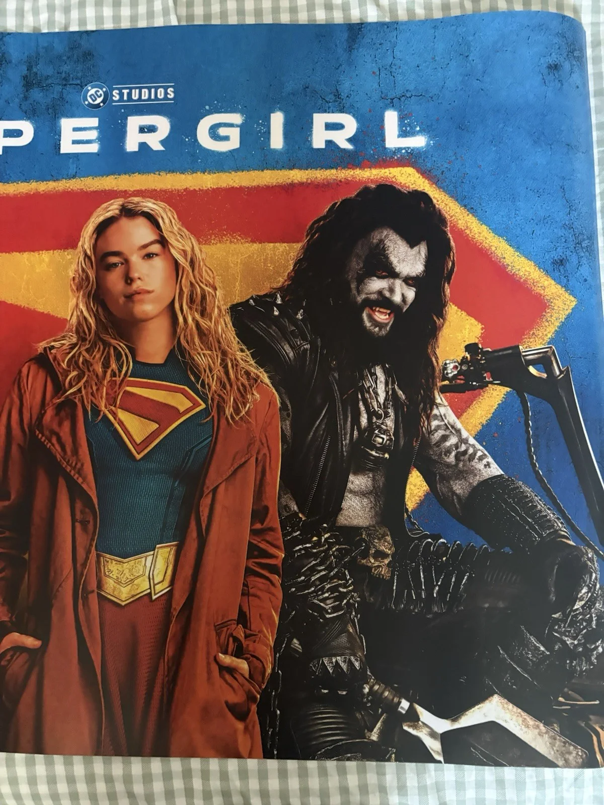 DC Studios Supergirl UK Quad Cinema Poster Original Rolled, изображение 3