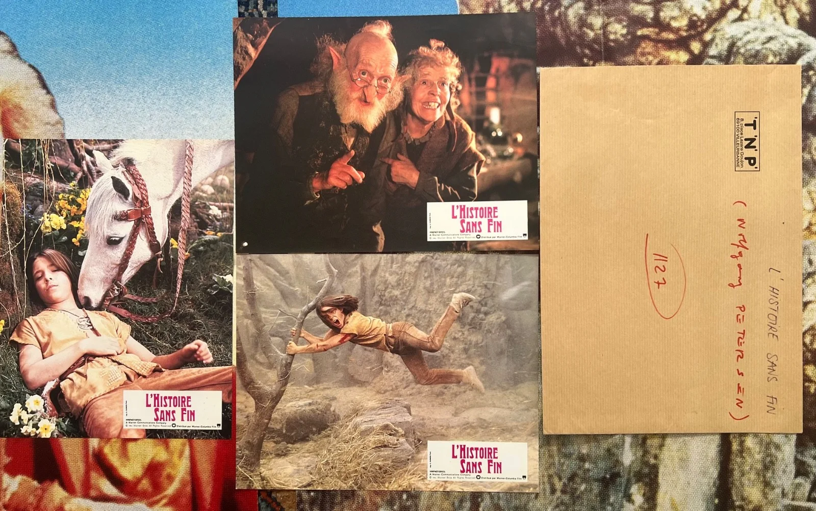 Never ending story 2x original 1984 Film French Door posters - Wolfgang Petersen, изображение 2