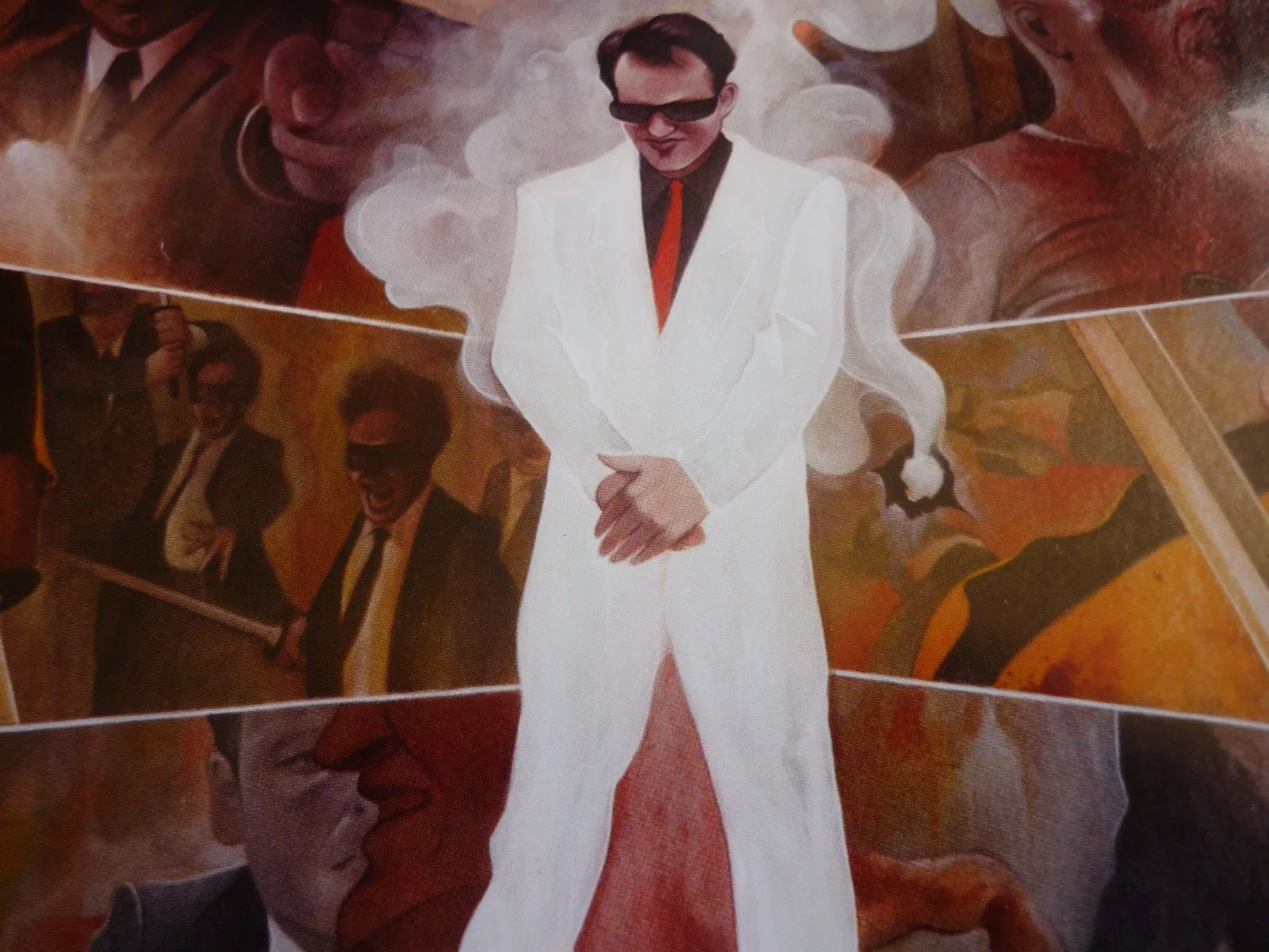 Framed mounted a4 Poster Film various quentin tarantino movies maestro, изображение 2