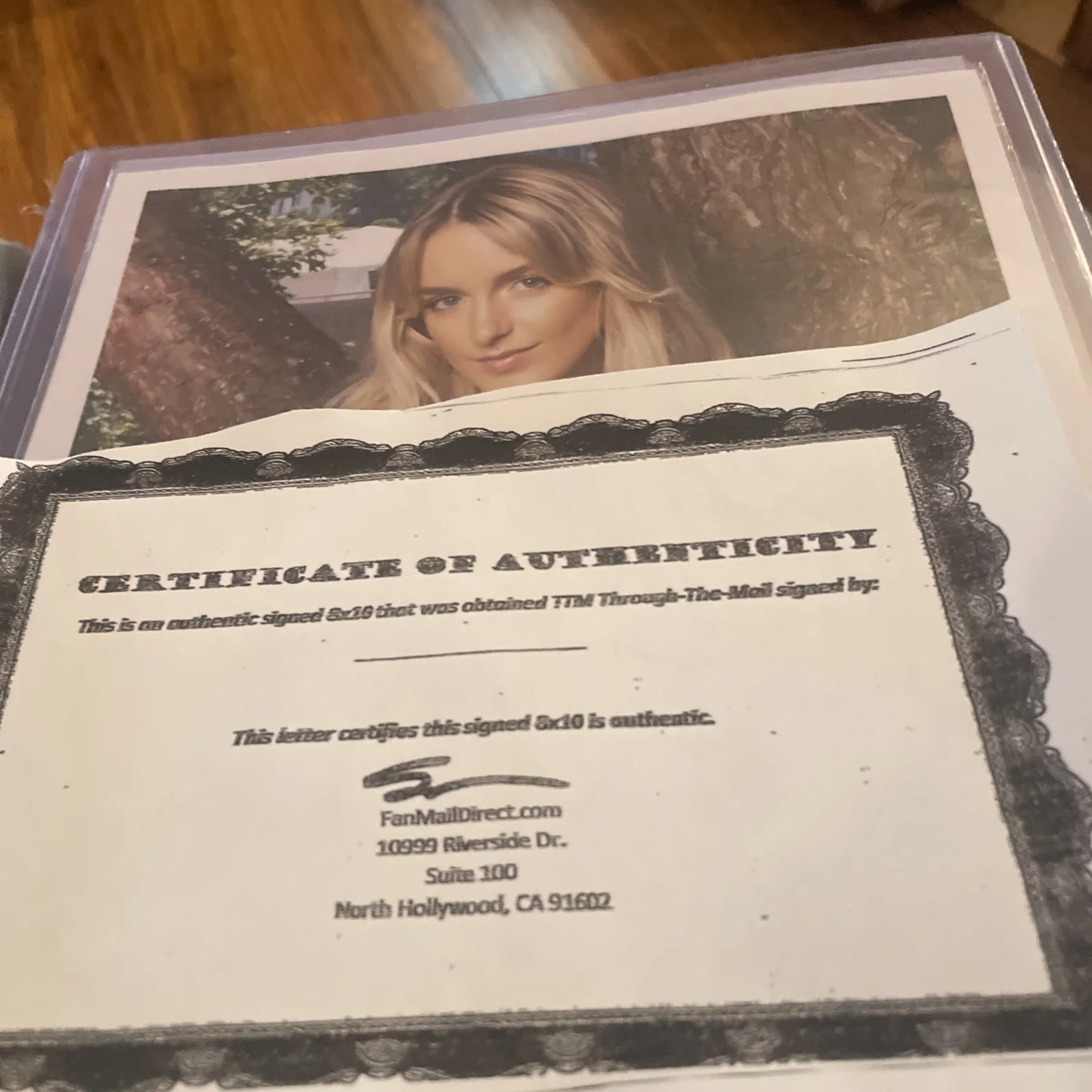 Mckenna Grace — Mckenna Grace Signed Scooby Doo8x10" Authentic Original Autograph w/COA, image 3