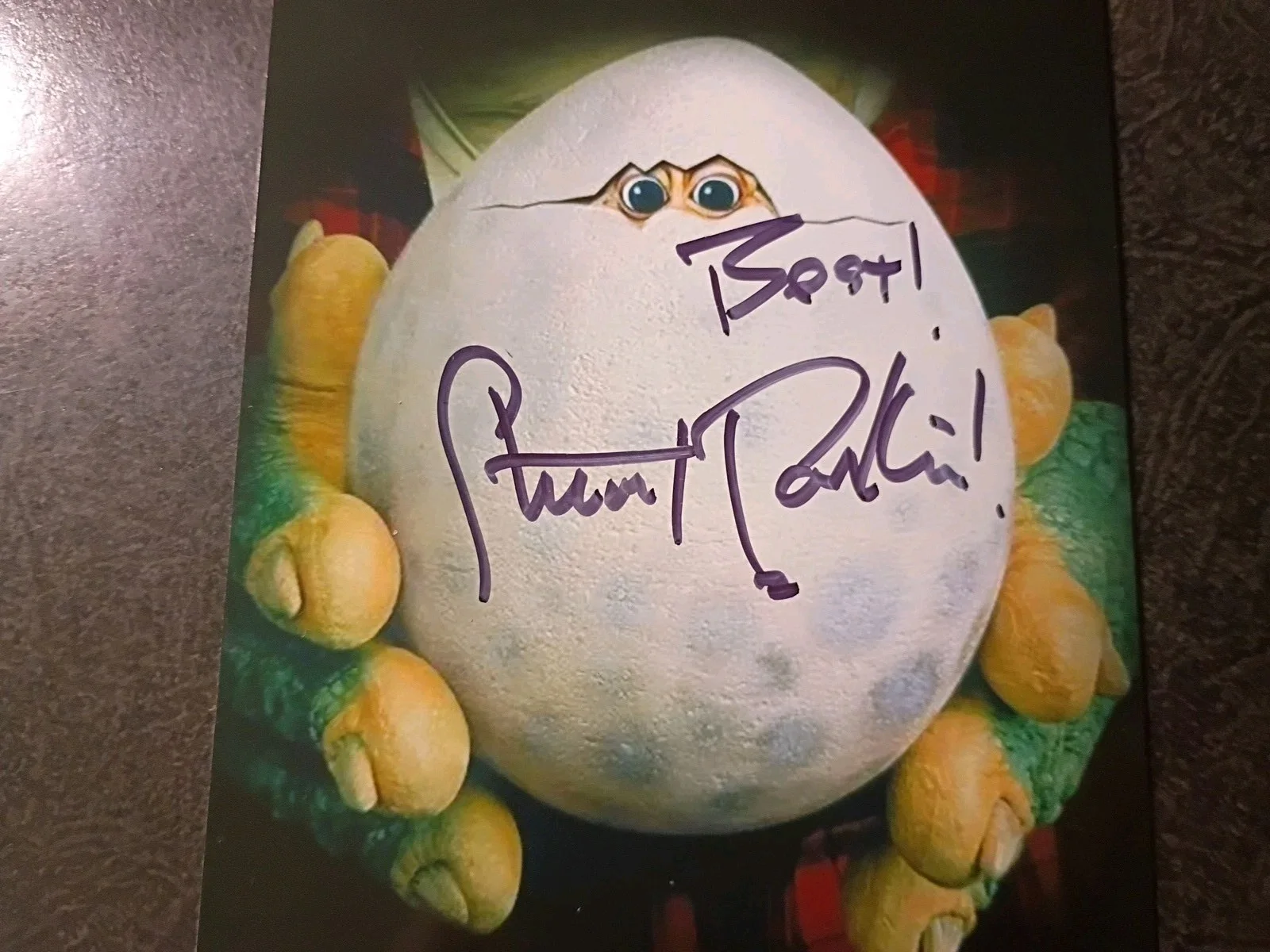 STAURT PANKIN — STAURT PANKIN As EARL SINCLAIR 2 Hand Signed Autograph PHOTO S & CARD DINOSAURS, image 3