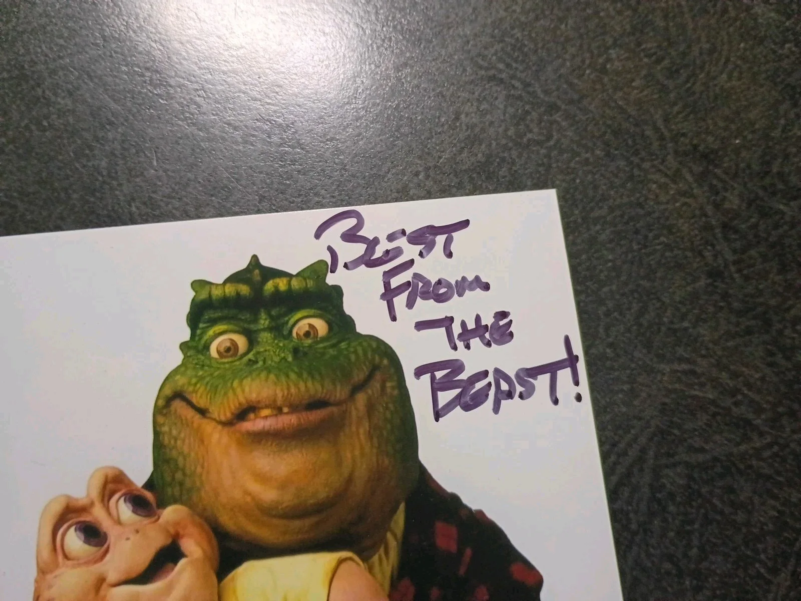 STAURT PANKIN — STAURT PANKIN As EARL SINCLAIR 2 Hand Signed Autograph PHOTO S & CARD DINOSAURS, image 5