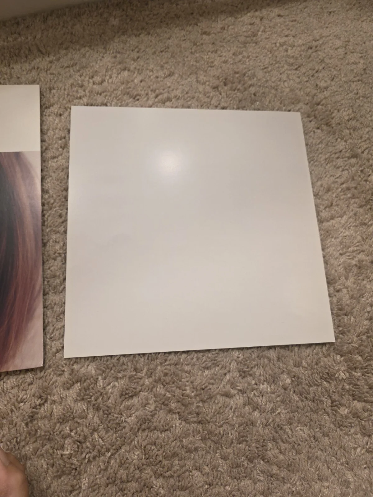 Taylor Swift Signed Midnights Blue Moonstone Vinyl Double Heart, image 5