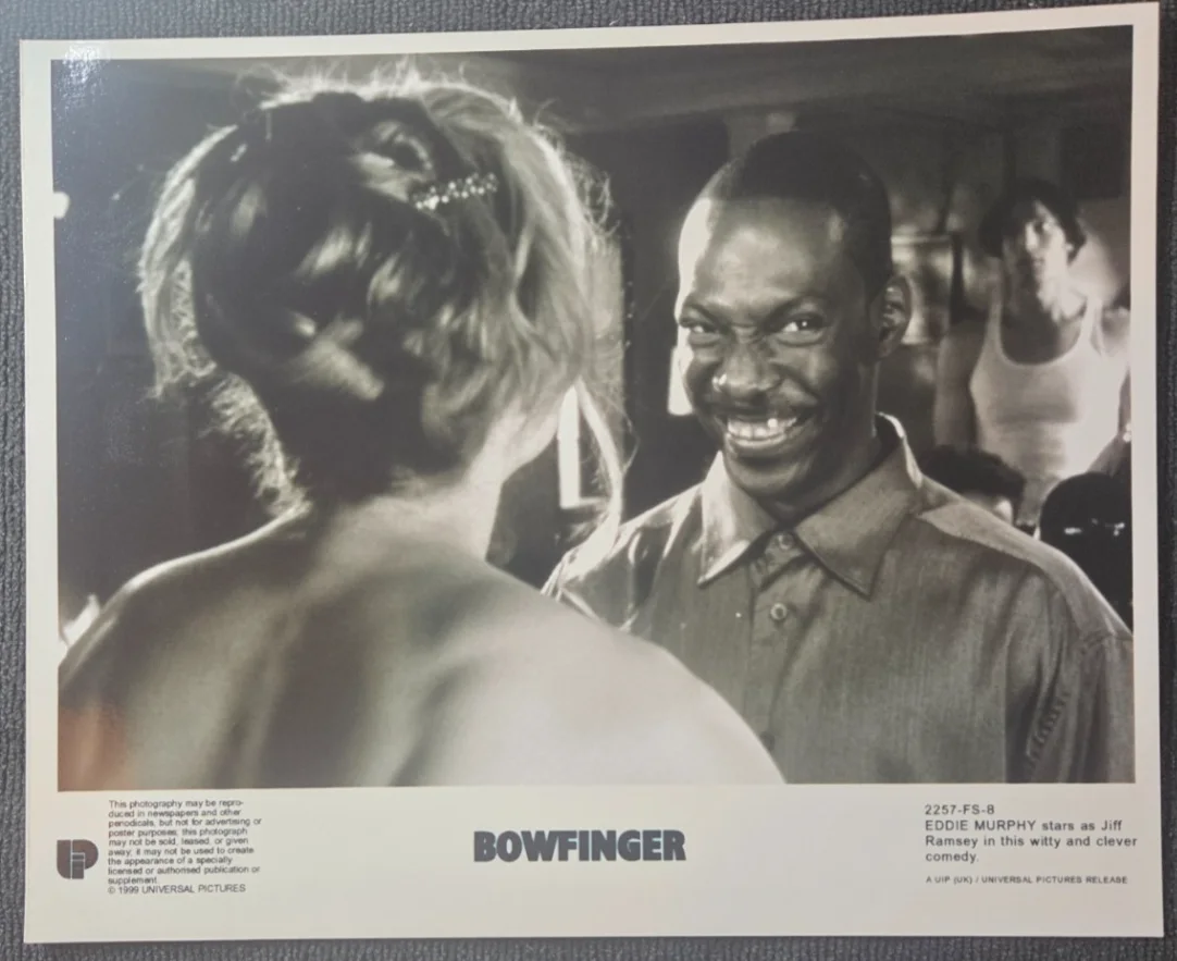 Bowfinger, Steve Martin & Eddie Murphy, Synopsis Card & 2 Press Photo's . Lot4, изображение 4