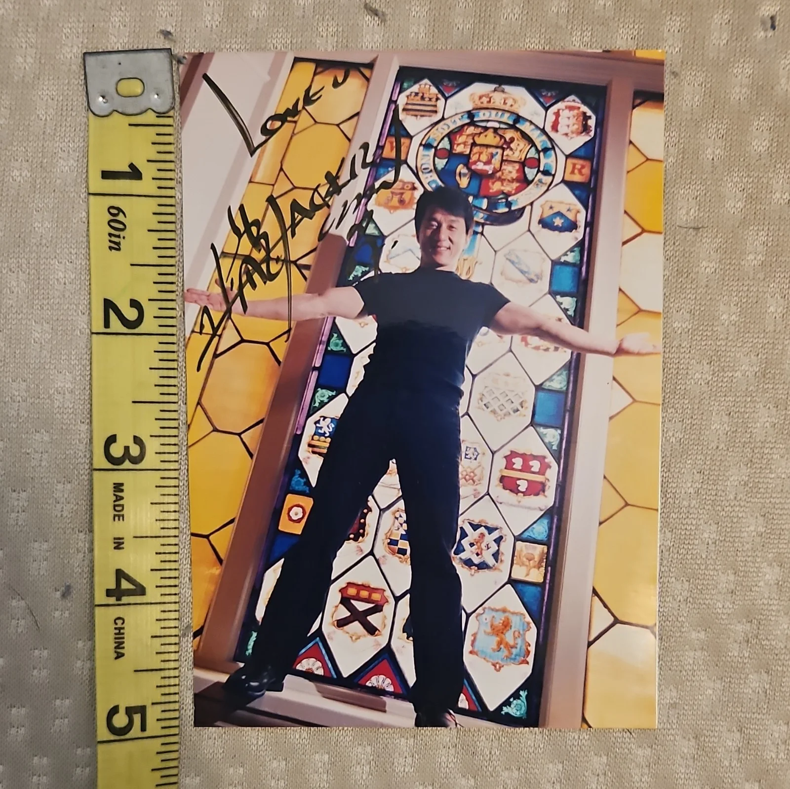 Jackie Chan — Jackie Chan Signed Photo, image 4