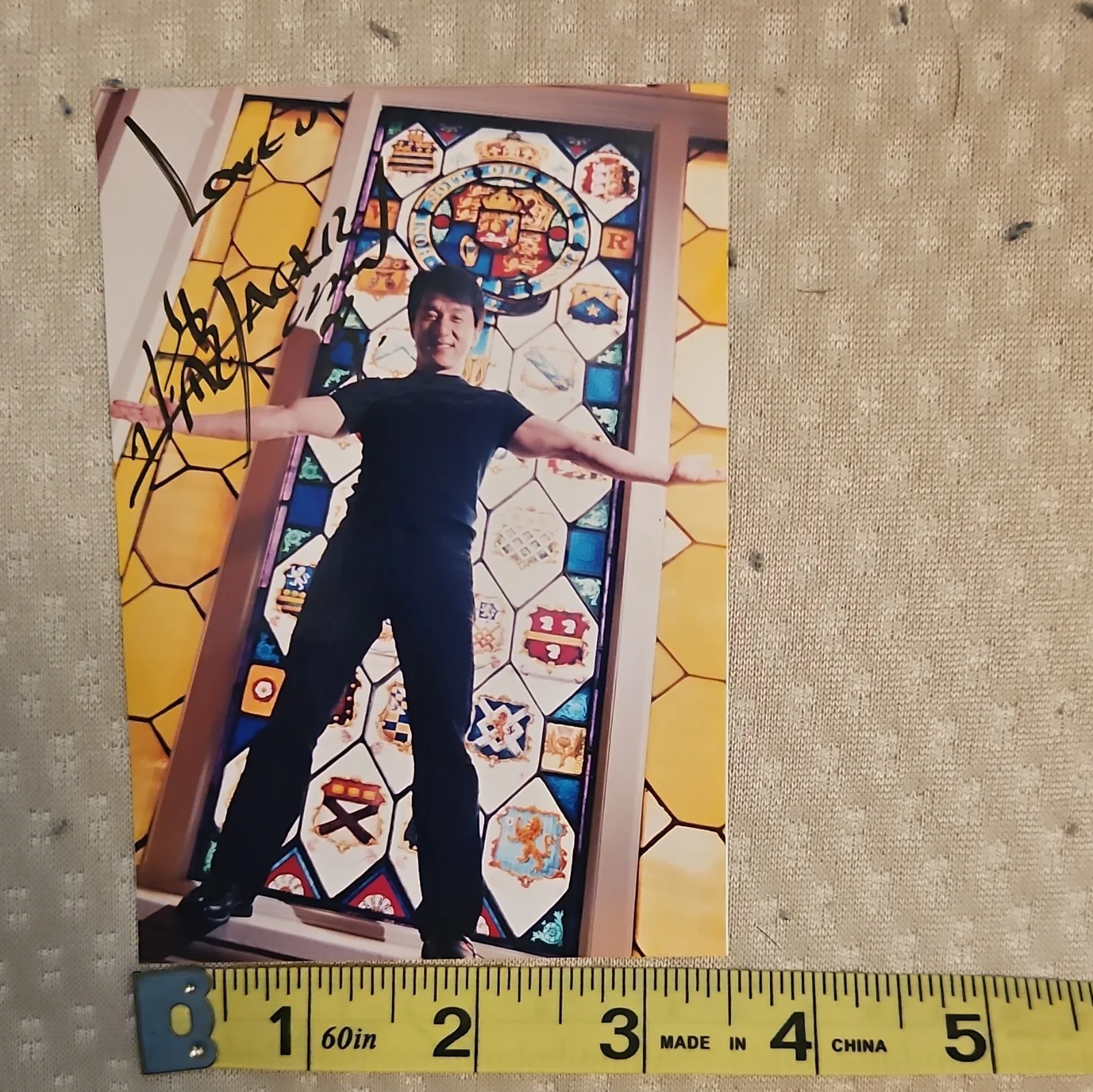 Jackie Chan — Jackie Chan Signed Photo, image 5