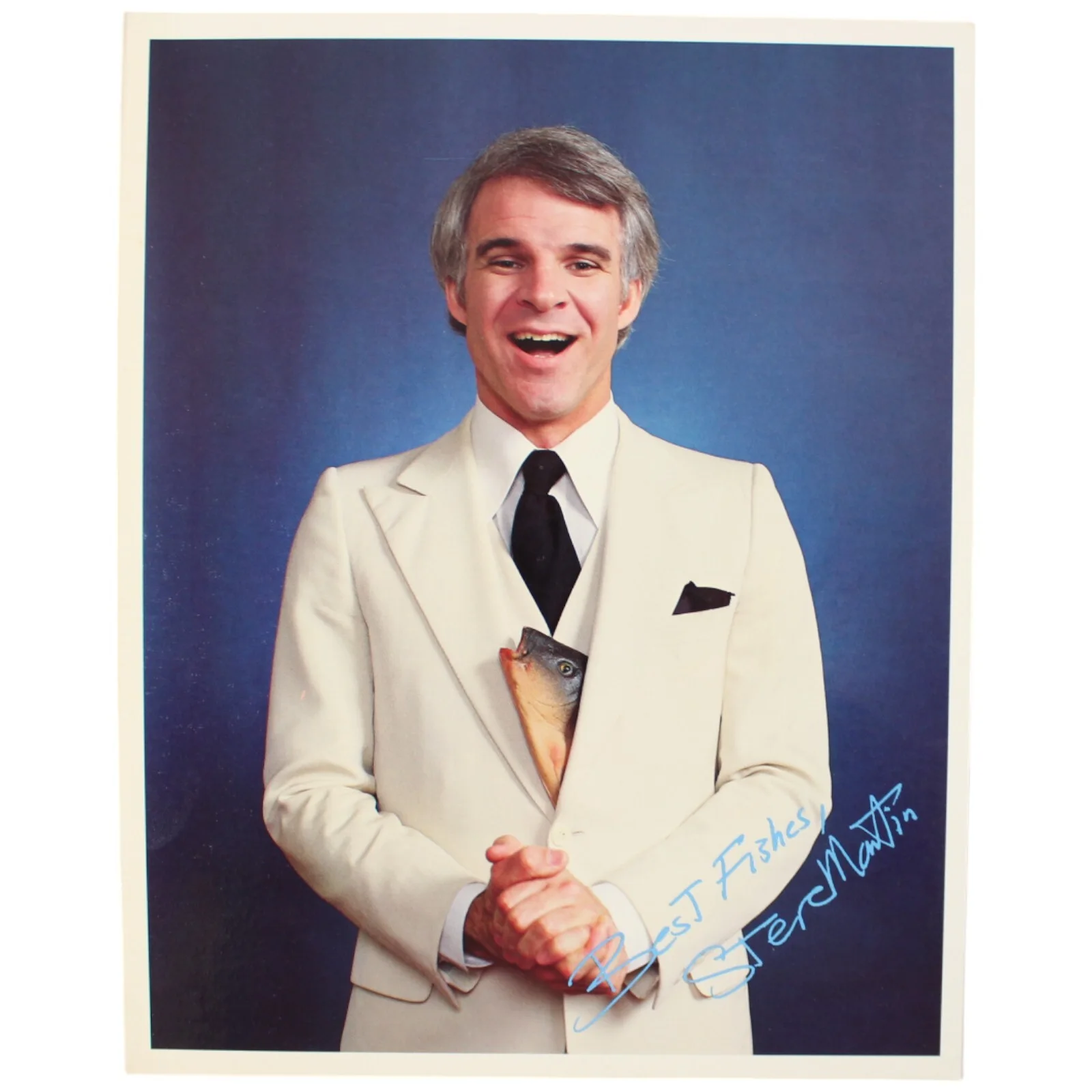 STEVE MARTIN Photo BEST FISHES Promo Photograph from A Wild & Crazy Guy Album, изображение 2