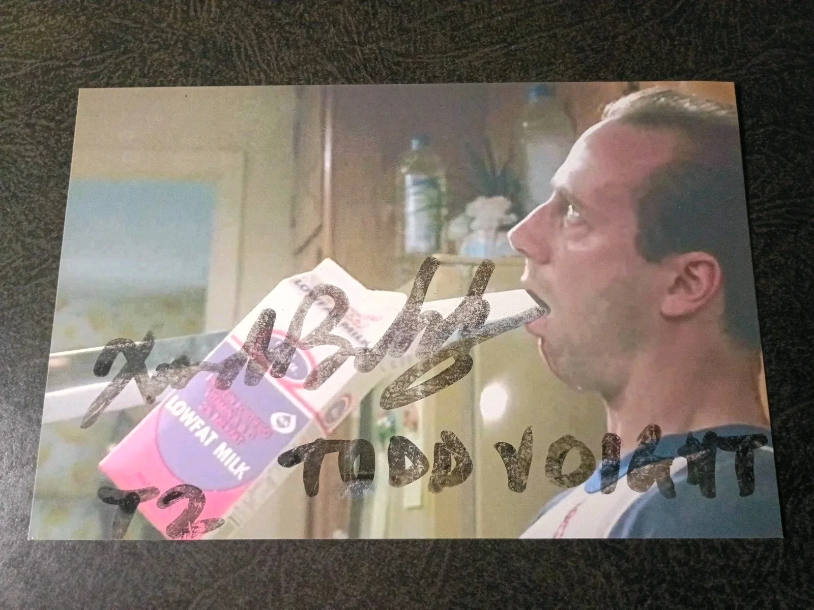 XANDER BERKELEY As TODD — XANDER BERKELEY 2 Hand Signed Autograph 4X6 Photo s - TERMINATOR 2 & X FILES, image 2