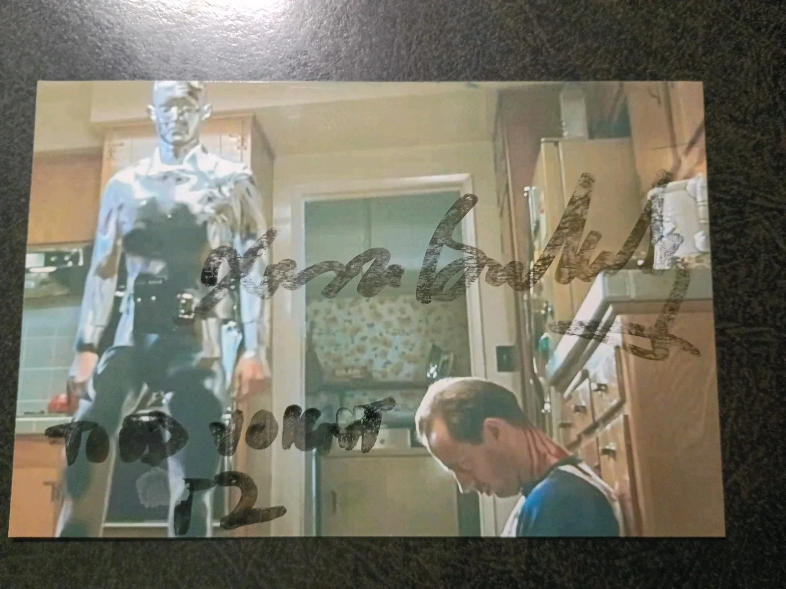 XANDER BERKELEY As TODD — XANDER BERKELEY 2 Hand Signed Autograph 4X6 Photo s - TERMINATOR 2 & X FILES, image 3