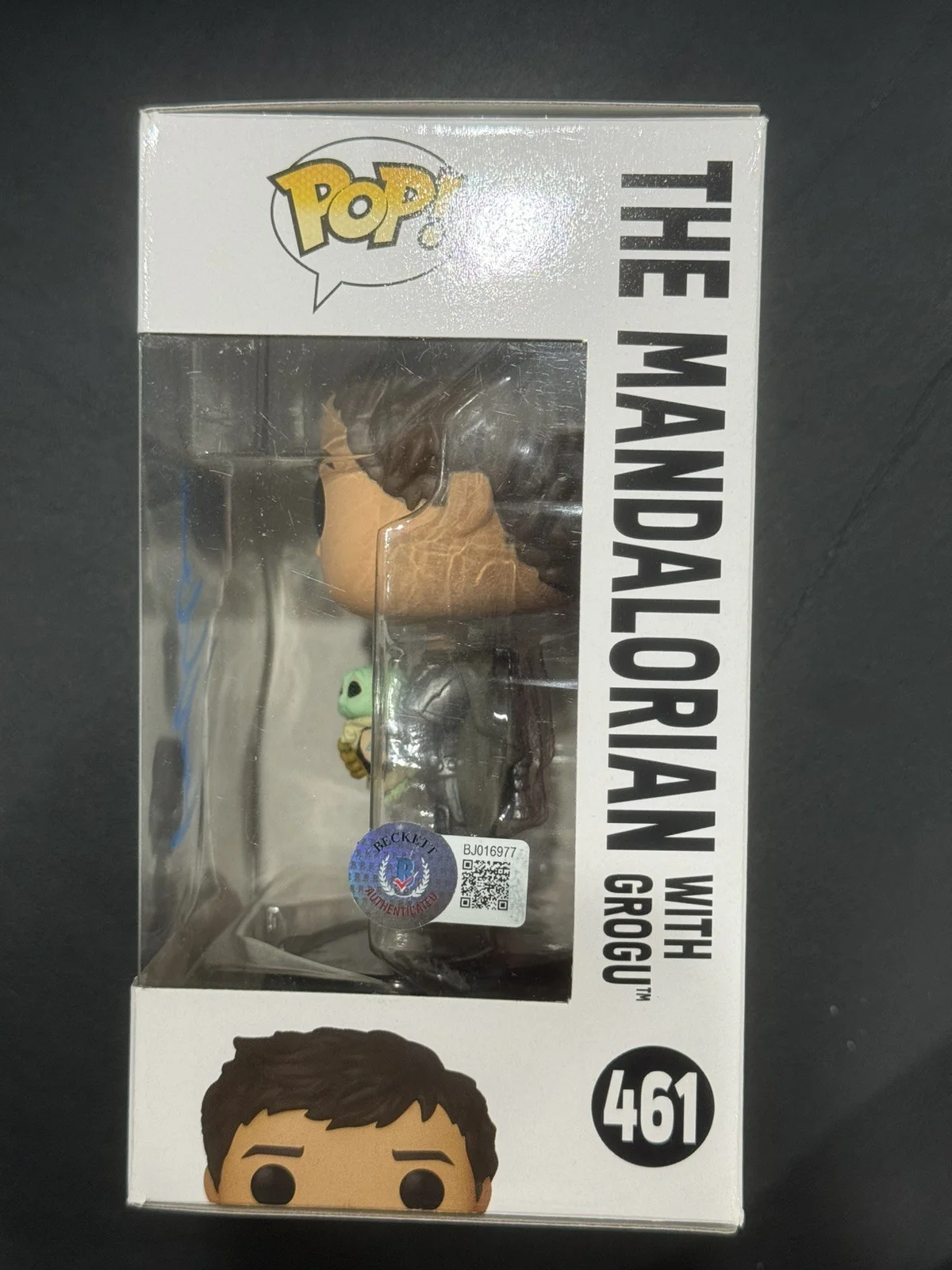 Pedro Pascal — Pedro Pascal Signed Funko Pop #461 The Mandalorian Star Wars Beckett BAS COA, изображение 2