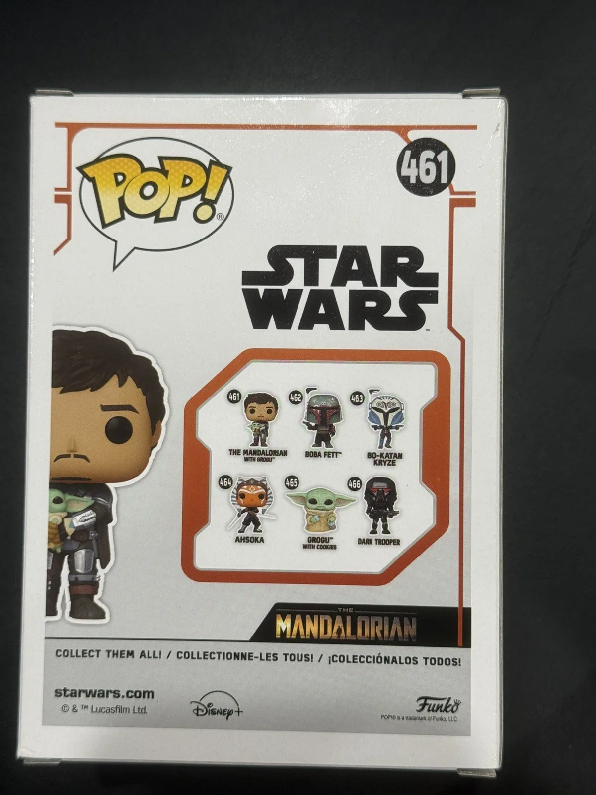 Pedro Pascal — Pedro Pascal Signed Funko Pop #461 The Mandalorian Star Wars Beckett BAS COA, изображение 3