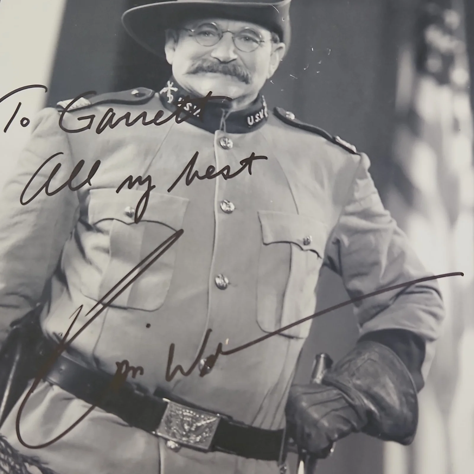 Signed Robin Williams 8x10 Photo, image 3