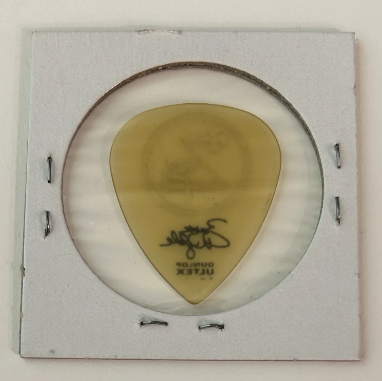 Black Label Society - Zakk Wylde Signature Tour Guitar Pick - Clear Yellow, изображение 2