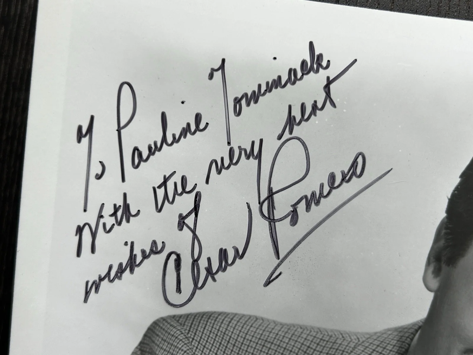 Cesar Romero — CESAR ROMERO HAND SIGNED PHOTO Original Autograph JSA COA The Joker (Batman), image 3