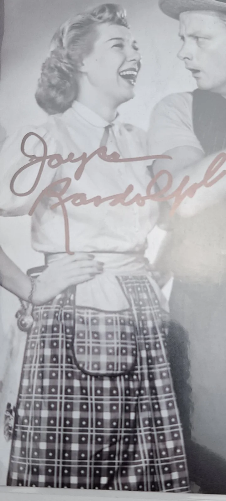 Deceased Actress Joyce Randolph Honeymooners Hand Signed Photo, изображение 3