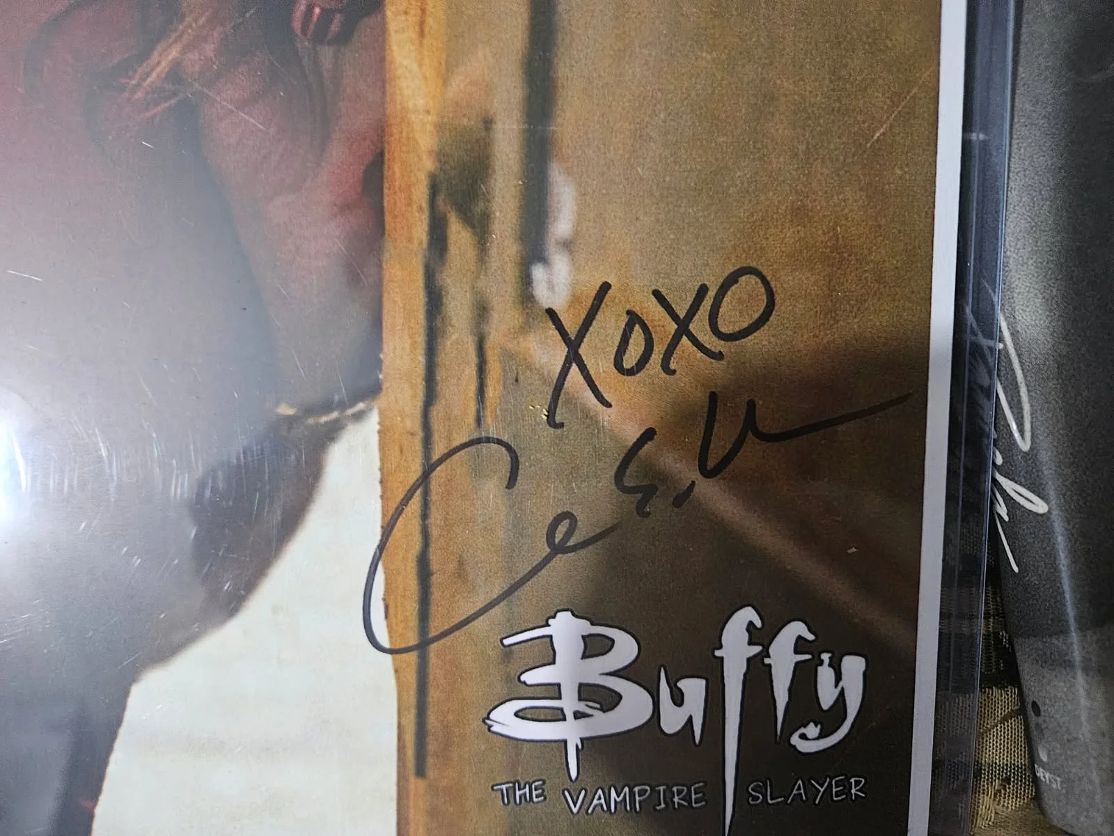 Clare Kramer — Buffy The Vampire Slayer - Clare Kramer autographed 11x17 beautiful color photo, изображение 2