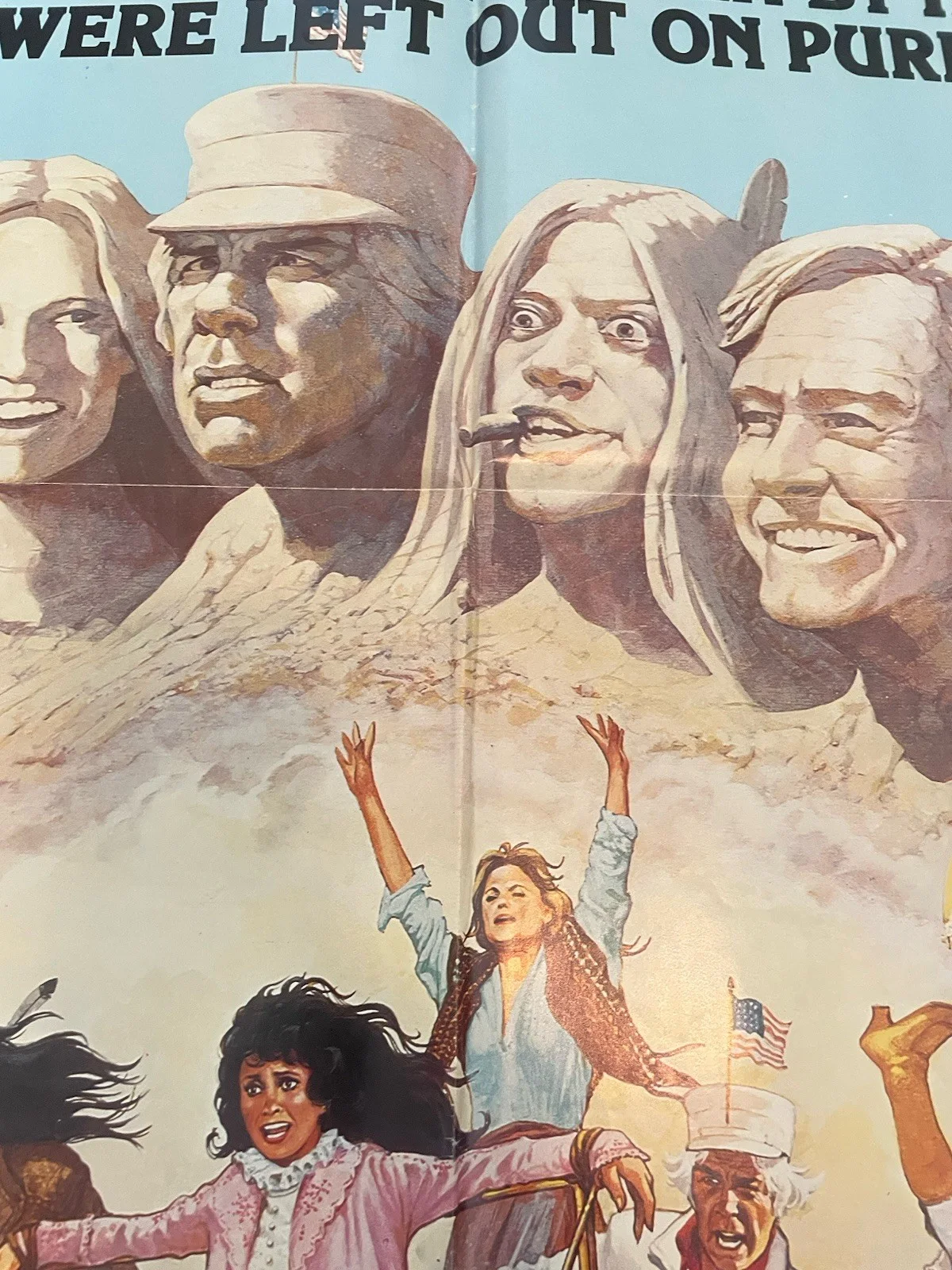 THE GREAT SCOUT AND CATHOUSE THURSDAY FOLDED US ONE SHEET POSTER OLIVER REED '76, изображение 5