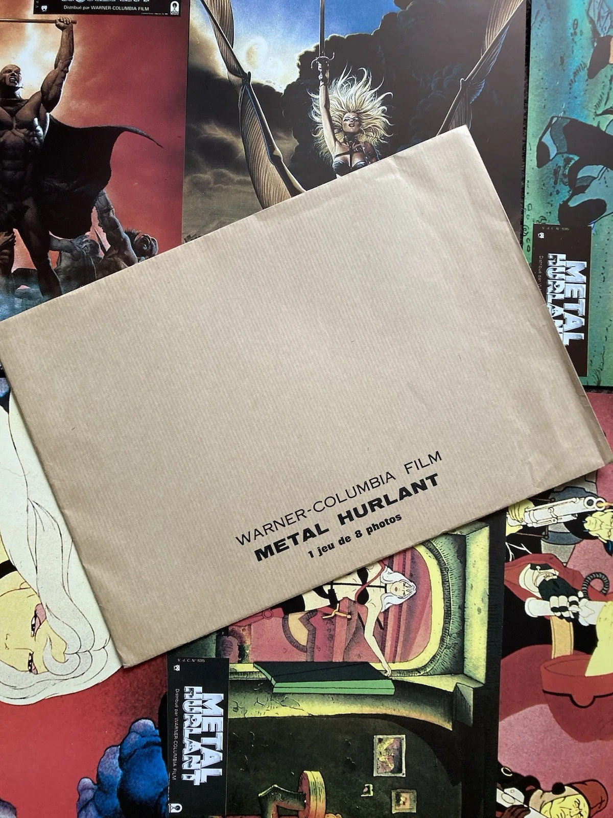 HEAVY METAL Original French FOH Lobby Card Set Adult Animation, изображение 2