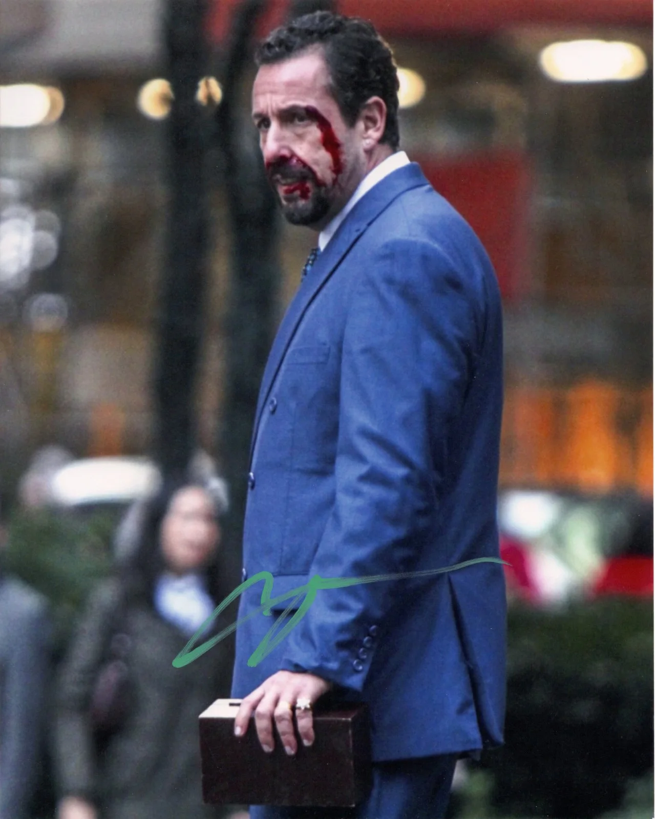 Adam Sandler — Adam Sandler Signed Autographed UNCUT GEMS 8x10 Photo EXACT Proof JSA COA, изображение 2
